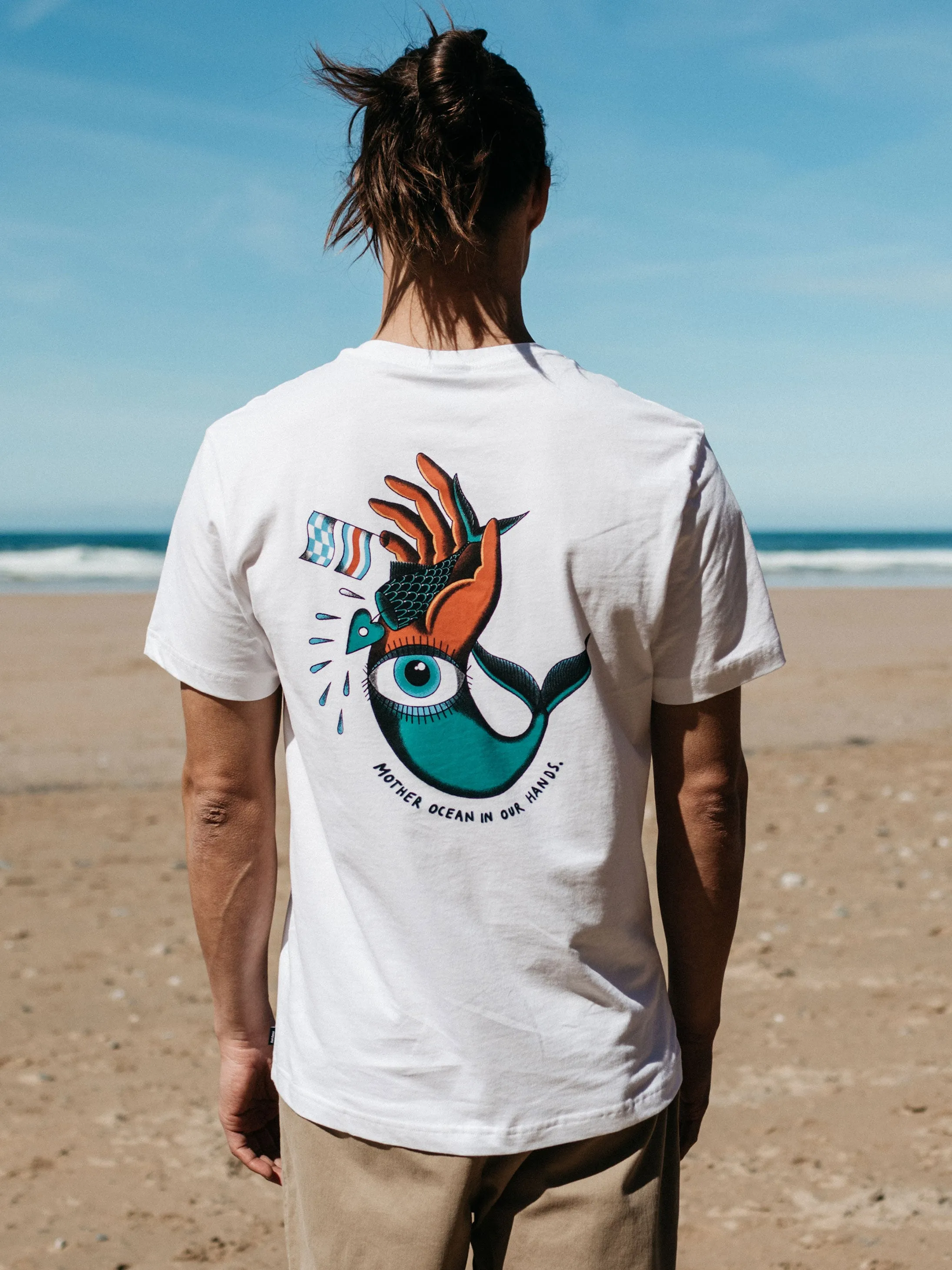 Men's Mother Ocean T-Shirt sold by Finisterre product image thumbnail 2