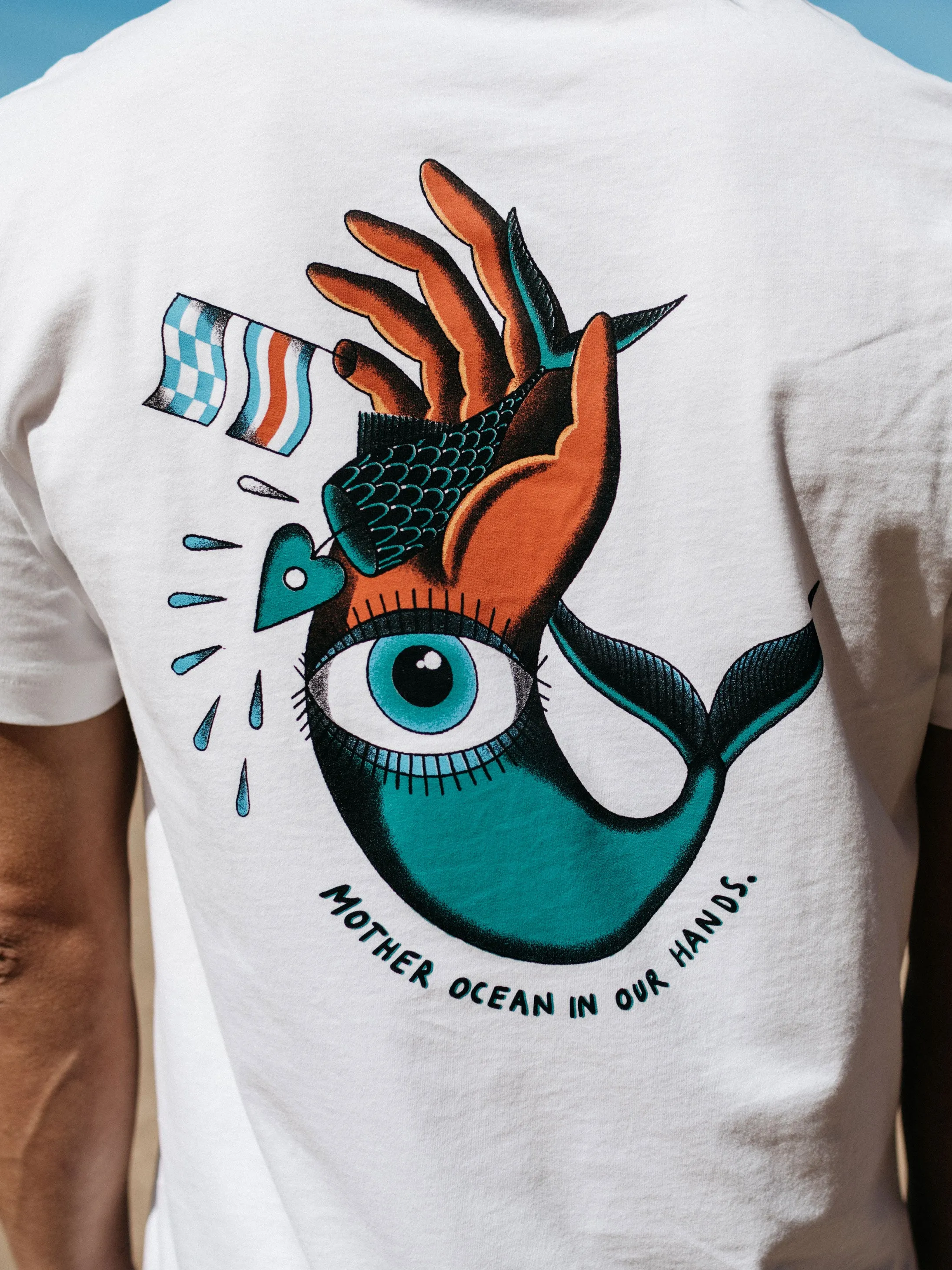 Men's Mother Ocean T-Shirt sold by Finisterre product image thumbnail 5