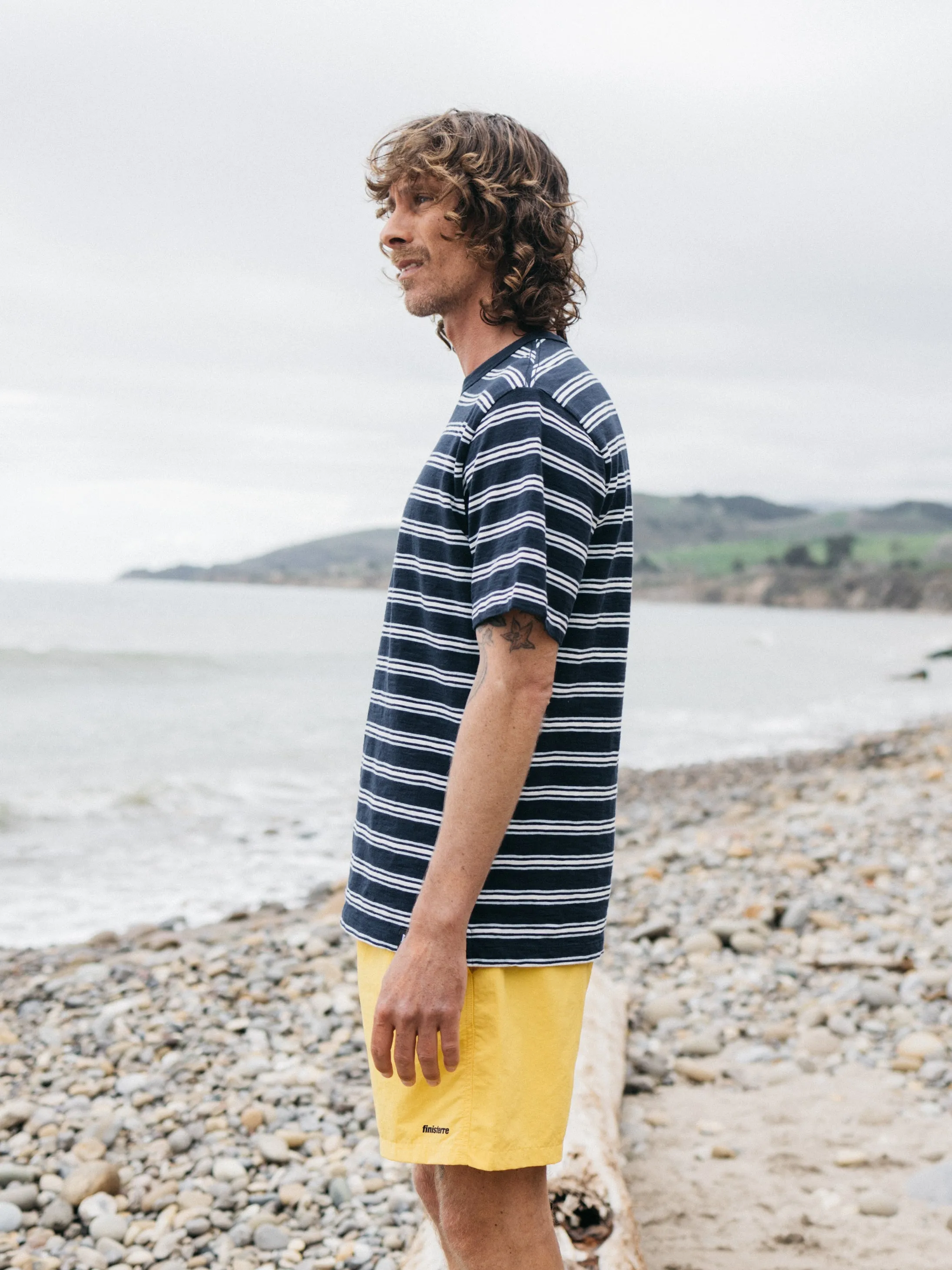 Men's Channel Stripe Short Sleeve T-Shirt sold by Finisterre product image thumbnail 3