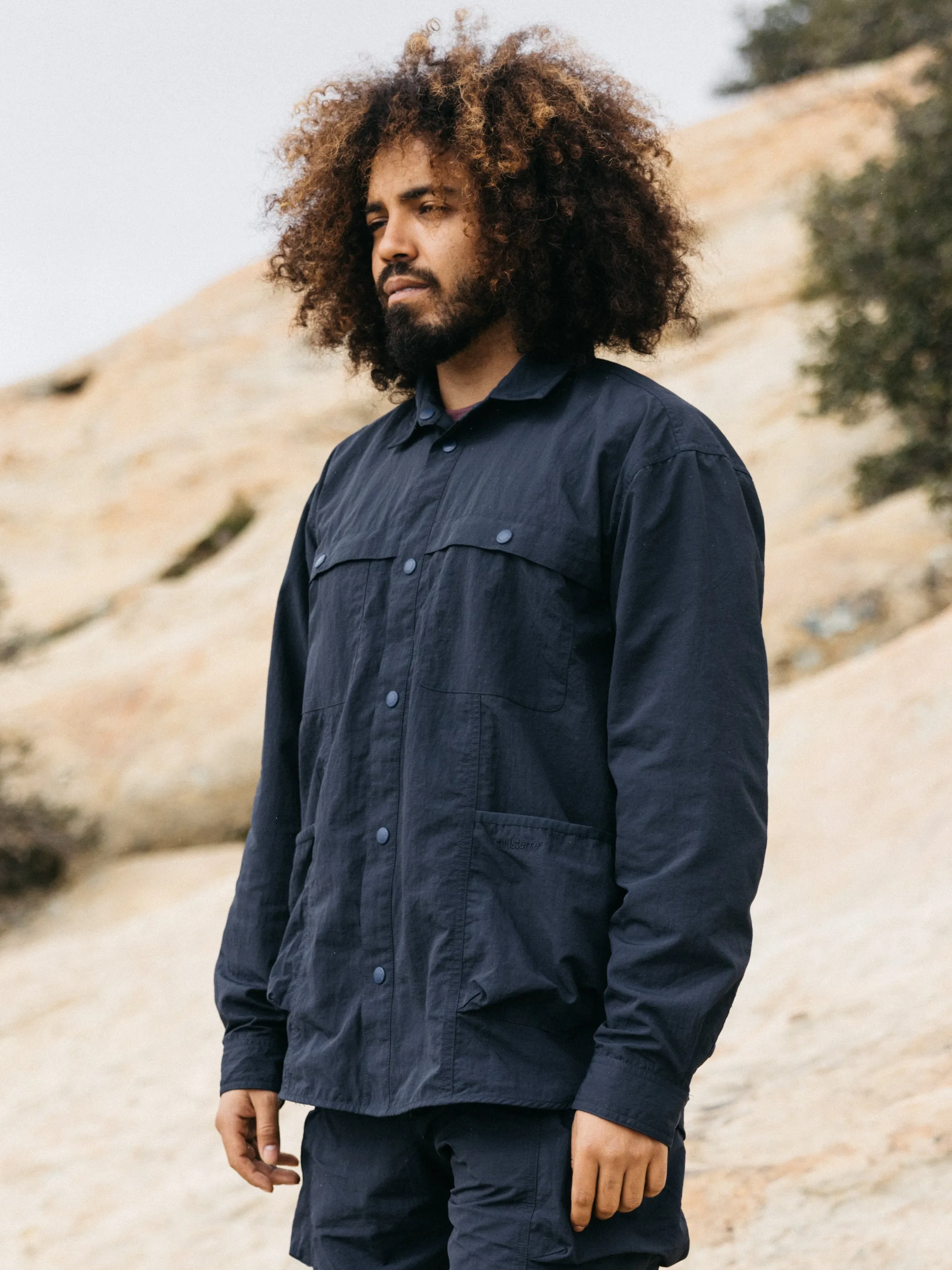 Men's Wander Long Sleeve Shirt sold by Finisterre product image thumbnail 2