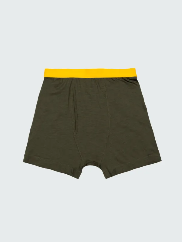 Men's Eddy 2.0 Merino Wool Boxers made by Finisterre