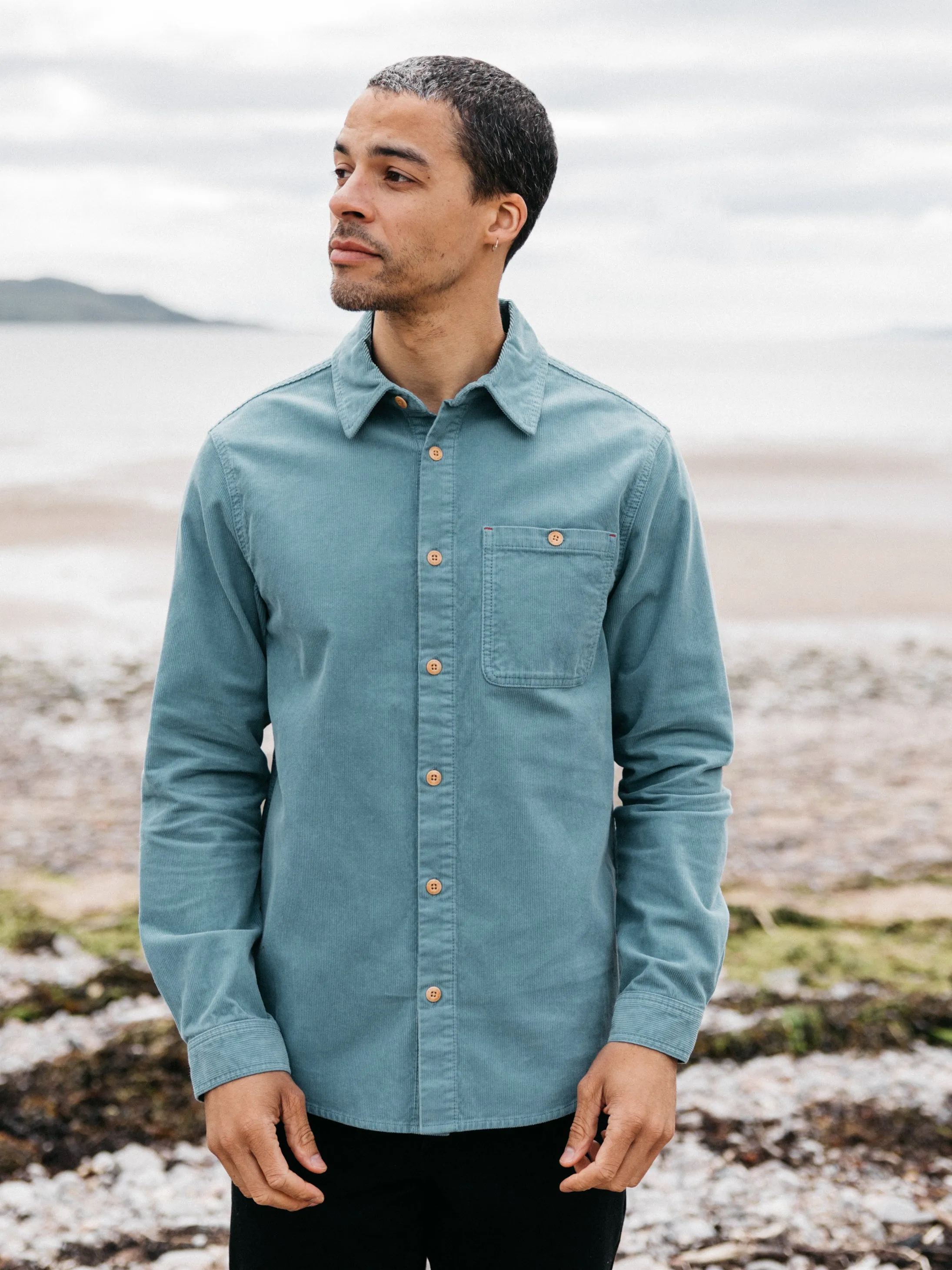 Men's Jetty Cord Shirt sold by Finisterre product image thumbnail 2