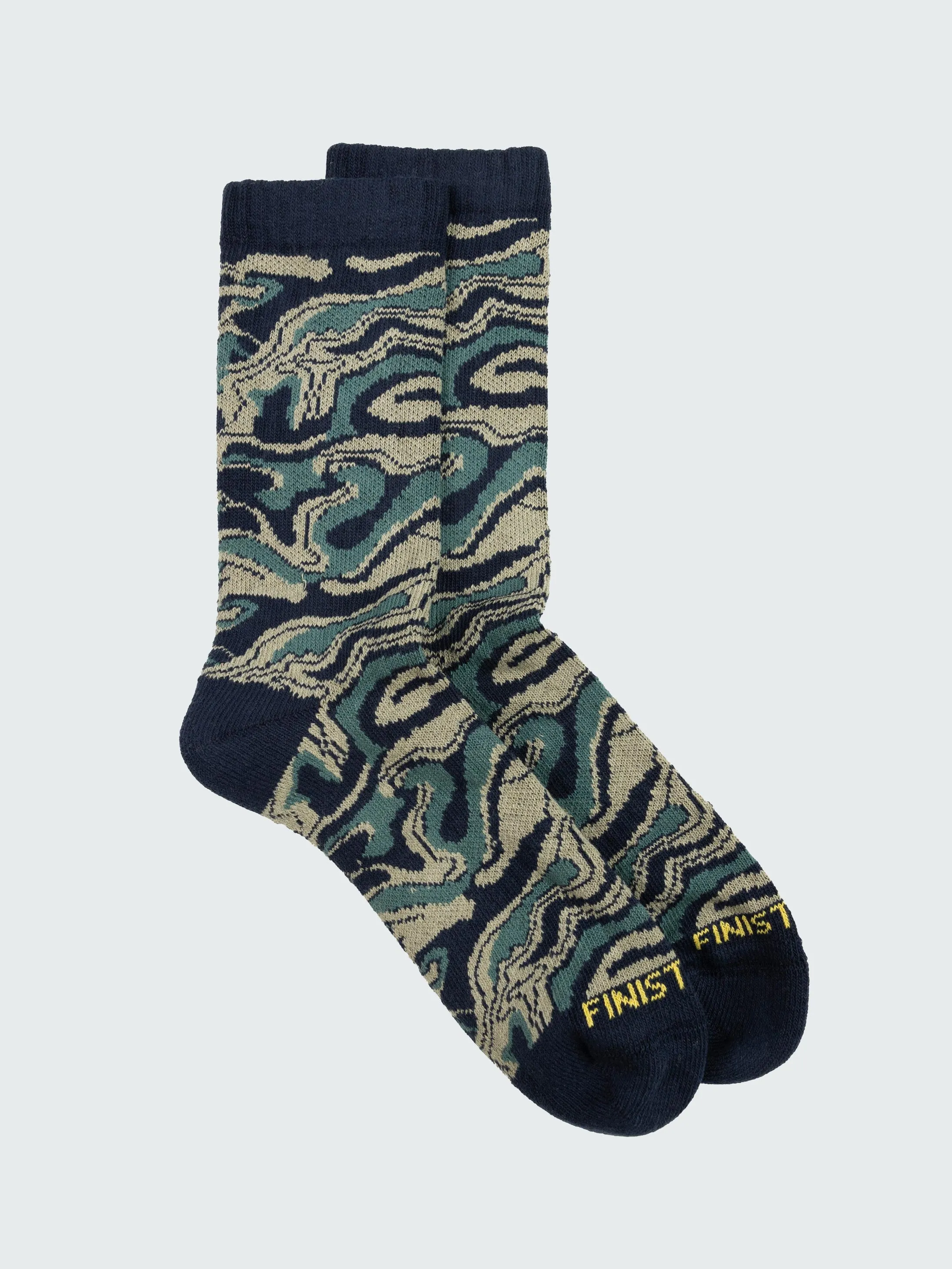 High Tide Pattern Sock sold by Finisterre