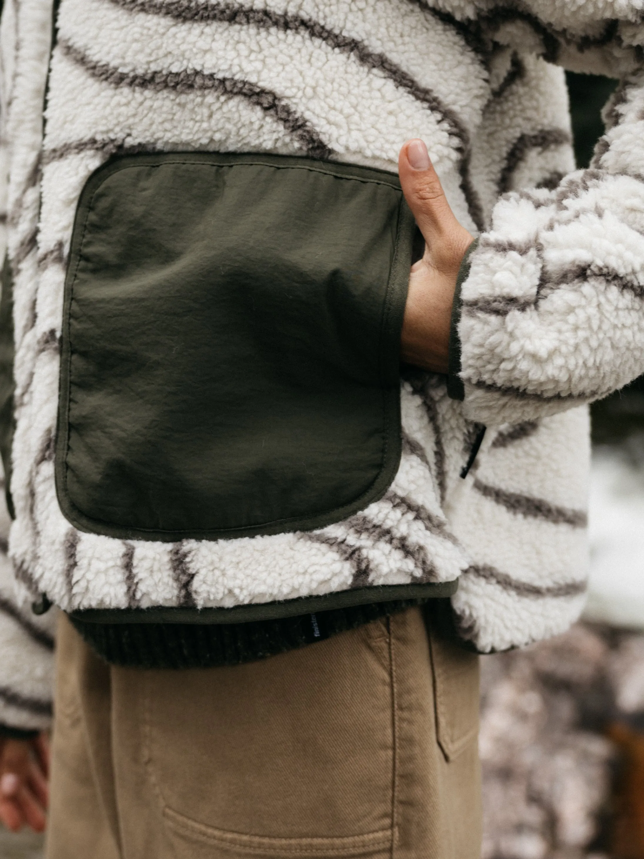 Women's Orsik Fleece Printed Jacket sold by Finisterre product image thumbnail 5