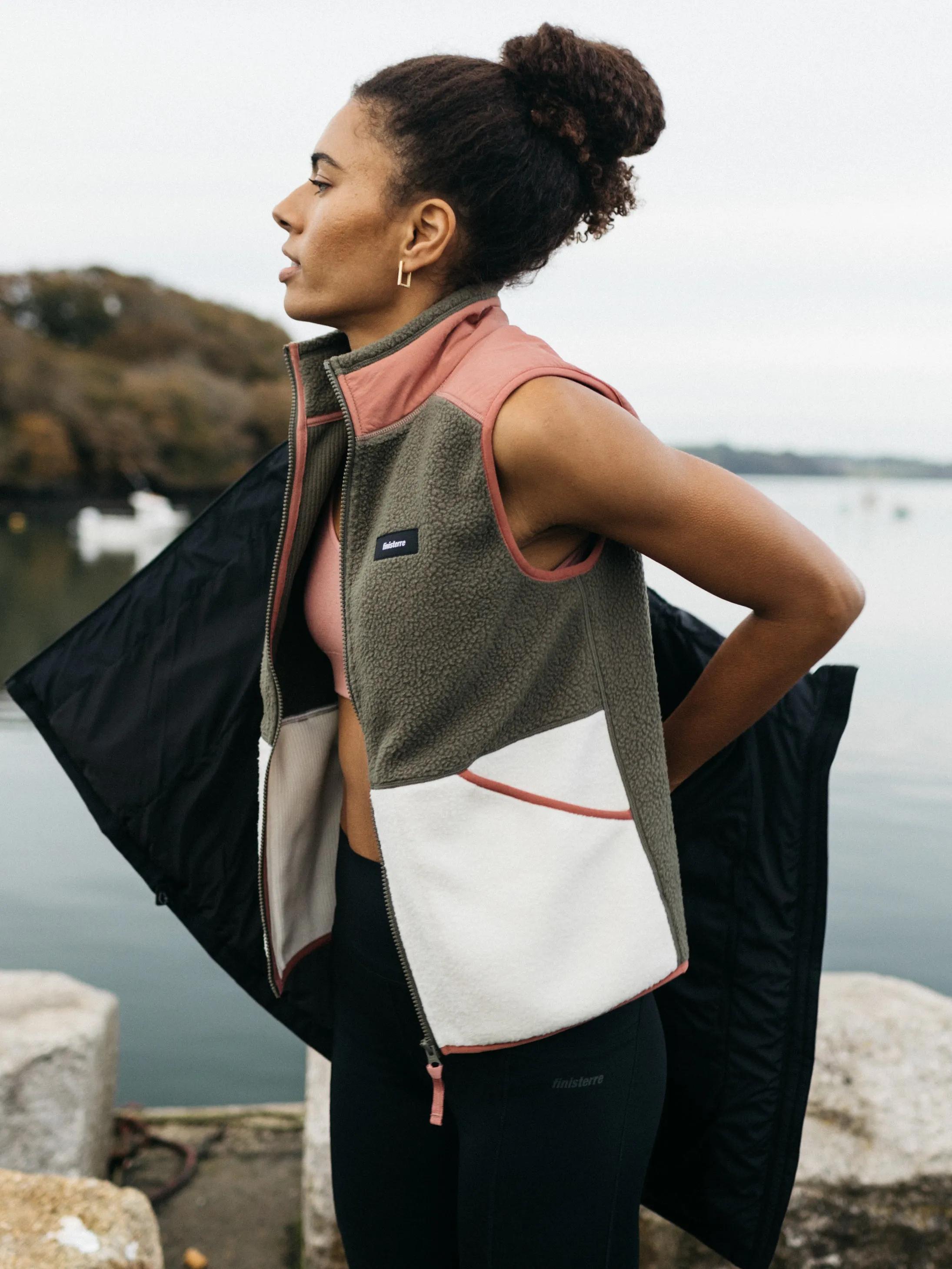Women's Bolster Fleece Gilet sold by Finisterre product image thumbnail 3