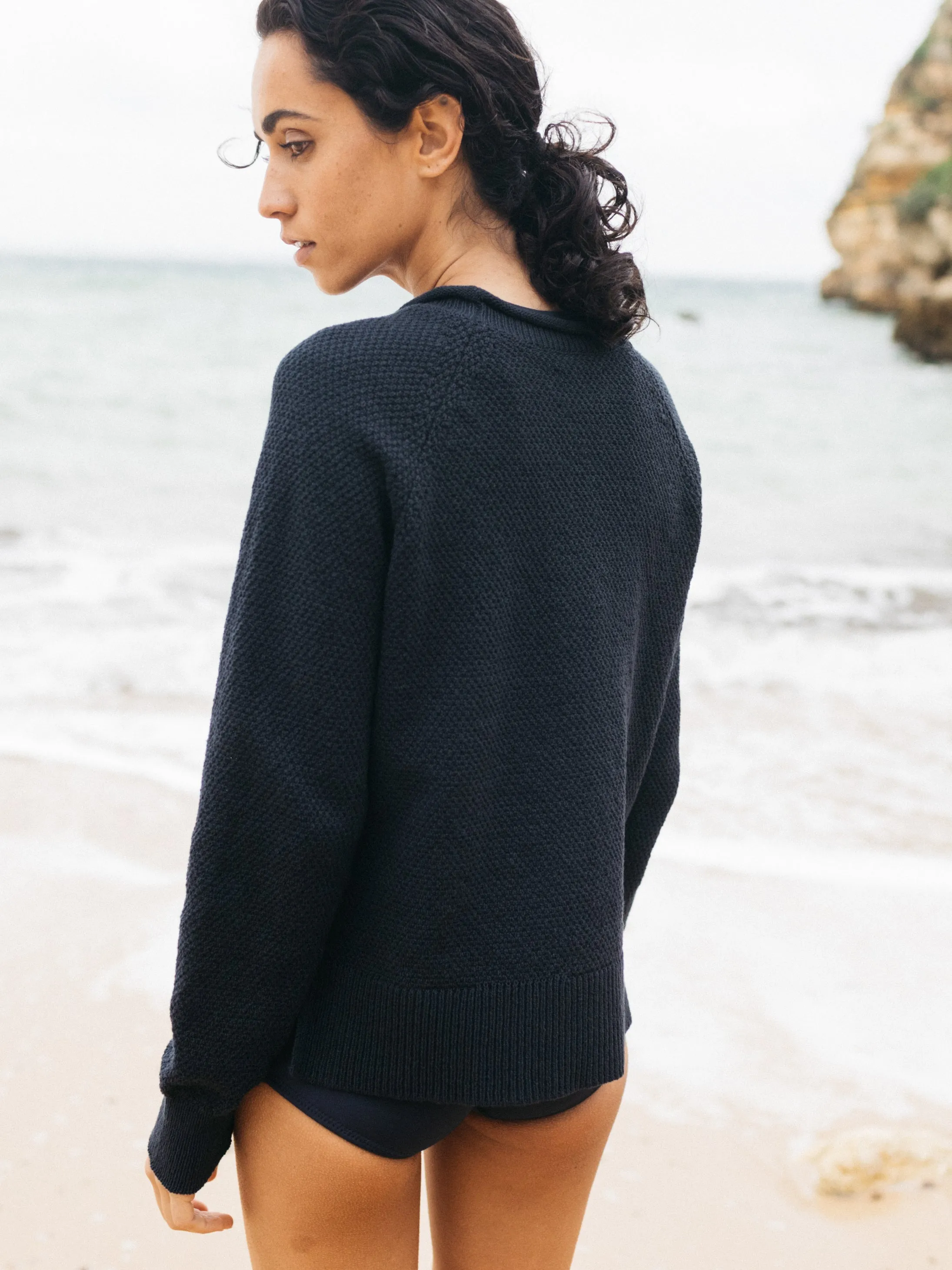 Women's Brea Textured Jumper sold by Finisterre product image thumbnail 4