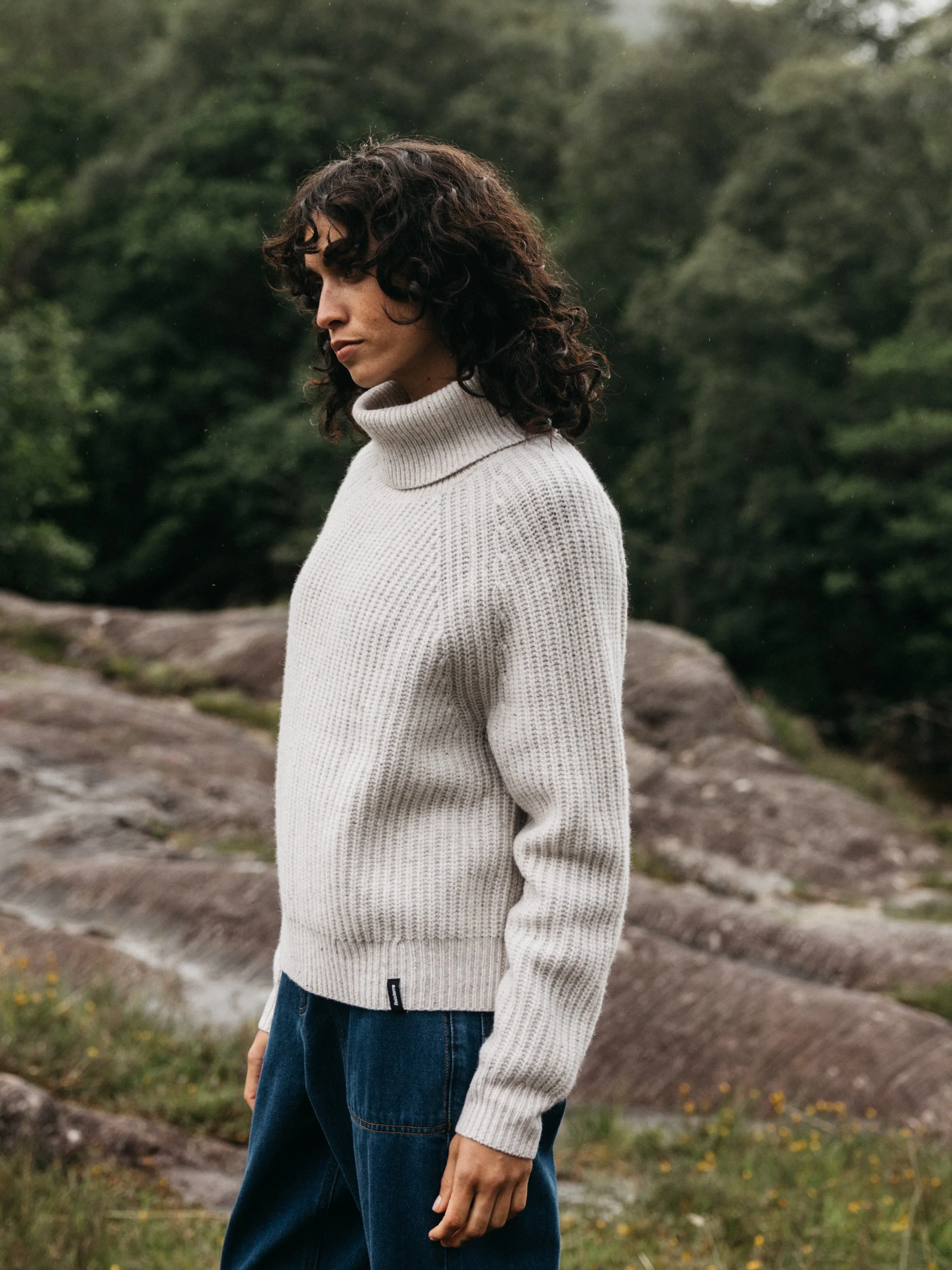 Women's Mora Roll Neck Knit Sweater sold by Finisterre product image thumbnail 3