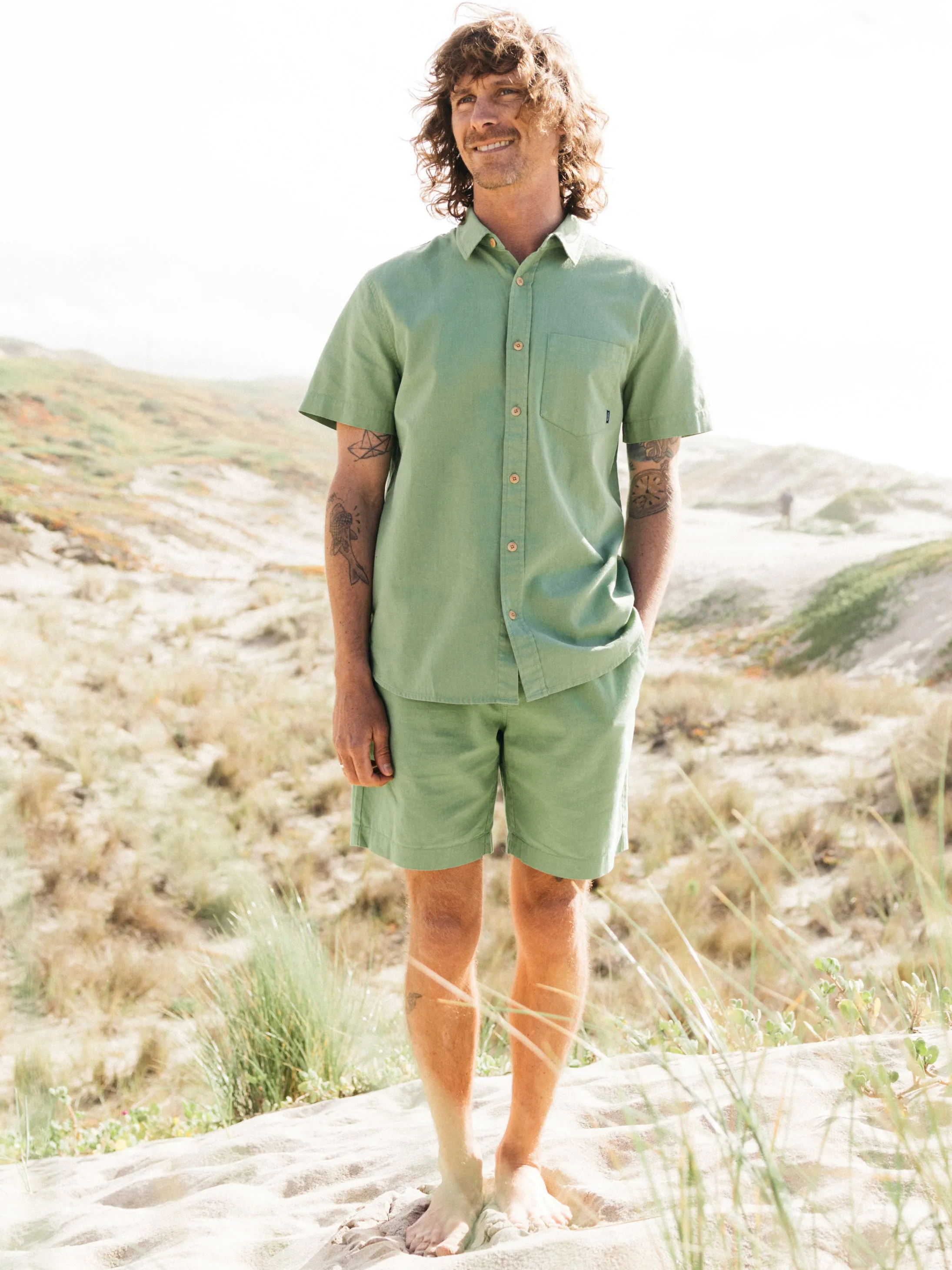 Men's Eaton Short Sleeve Shirt sold by Finisterre product image thumbnail 4