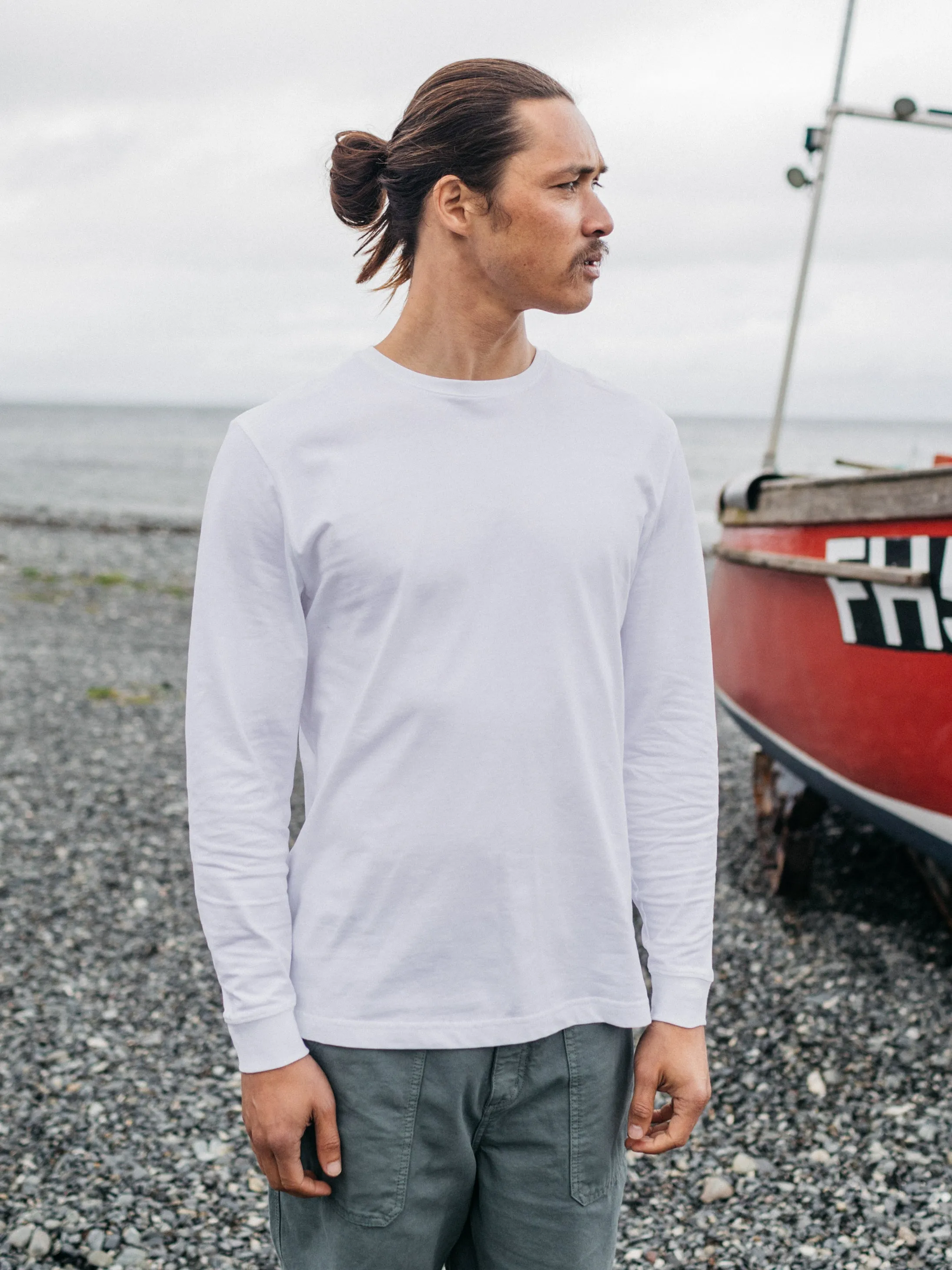 Men's Harlyn Long Sleeve T-Shirt sold by Finisterre product image thumbnail 2