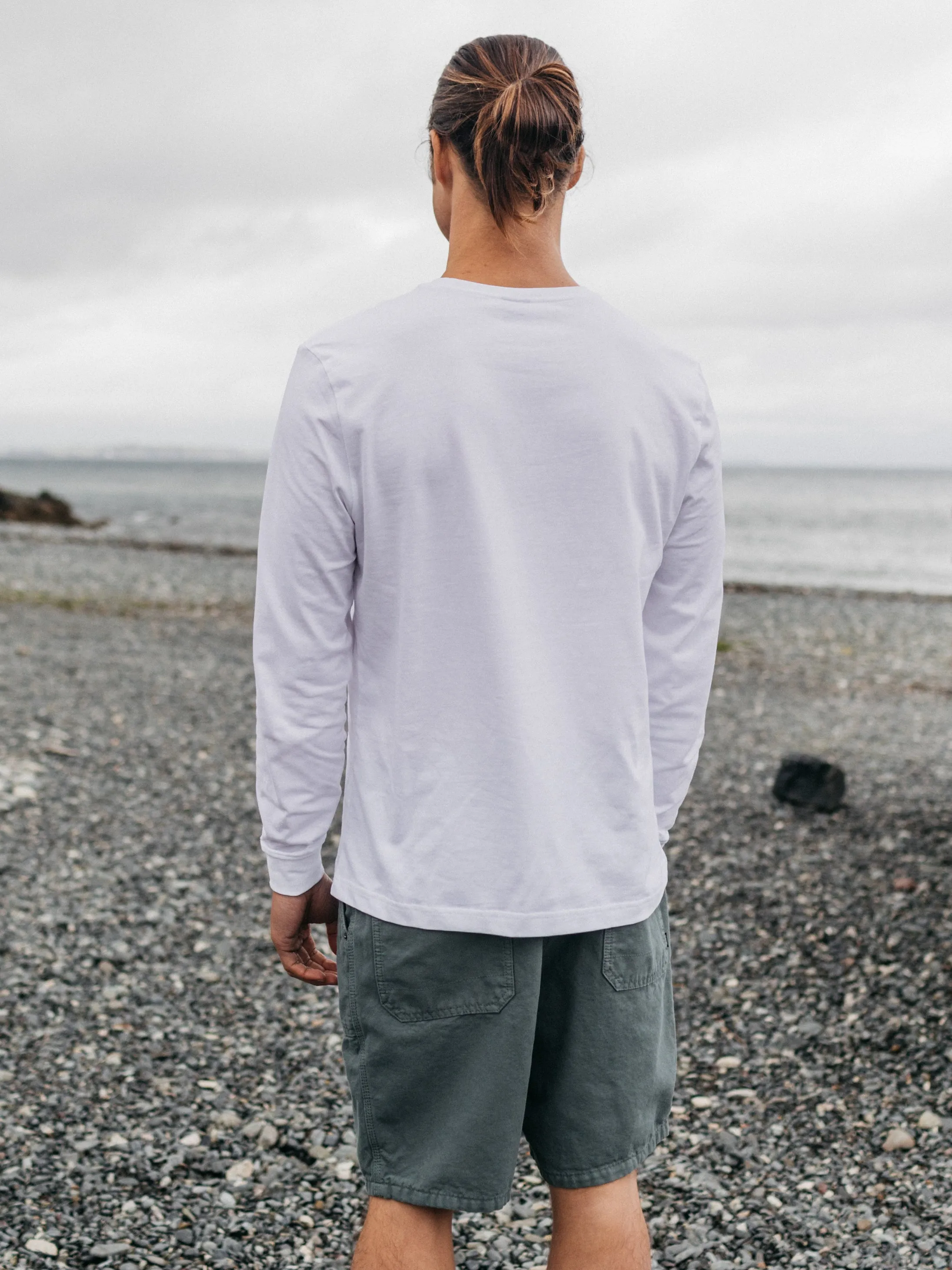 Men's Harlyn Long Sleeve T-Shirt sold by Finisterre product image thumbnail 3