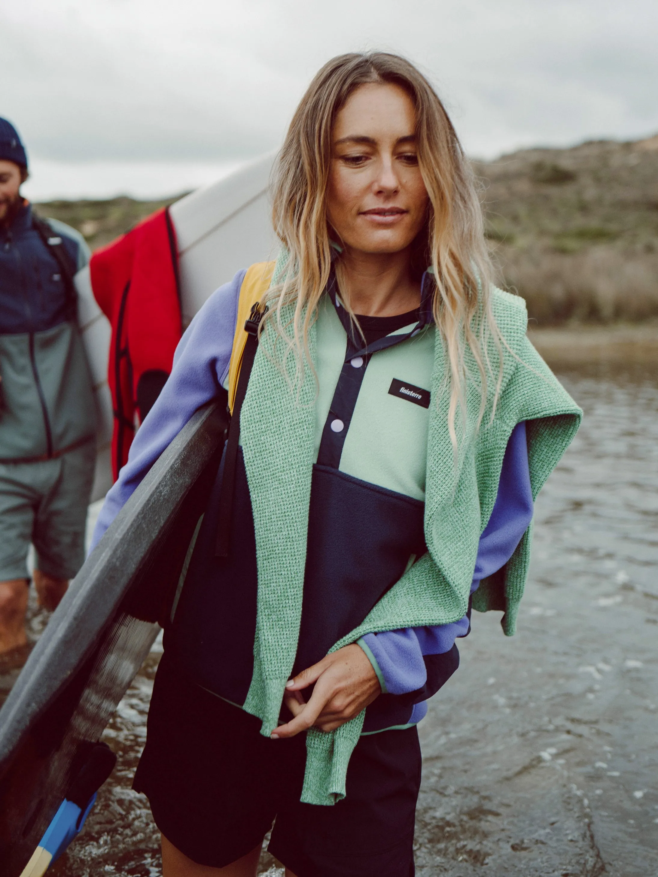 Women's Axiom 1/4 Snap Fleece sold by Finisterre product image thumbnail 2