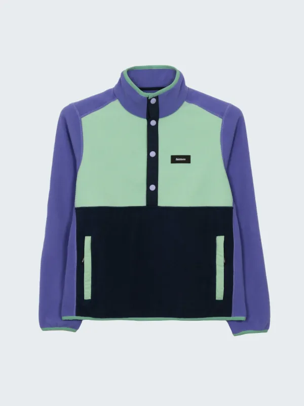 Women's Axiom 1/4 Snap Fleece made by Finisterre