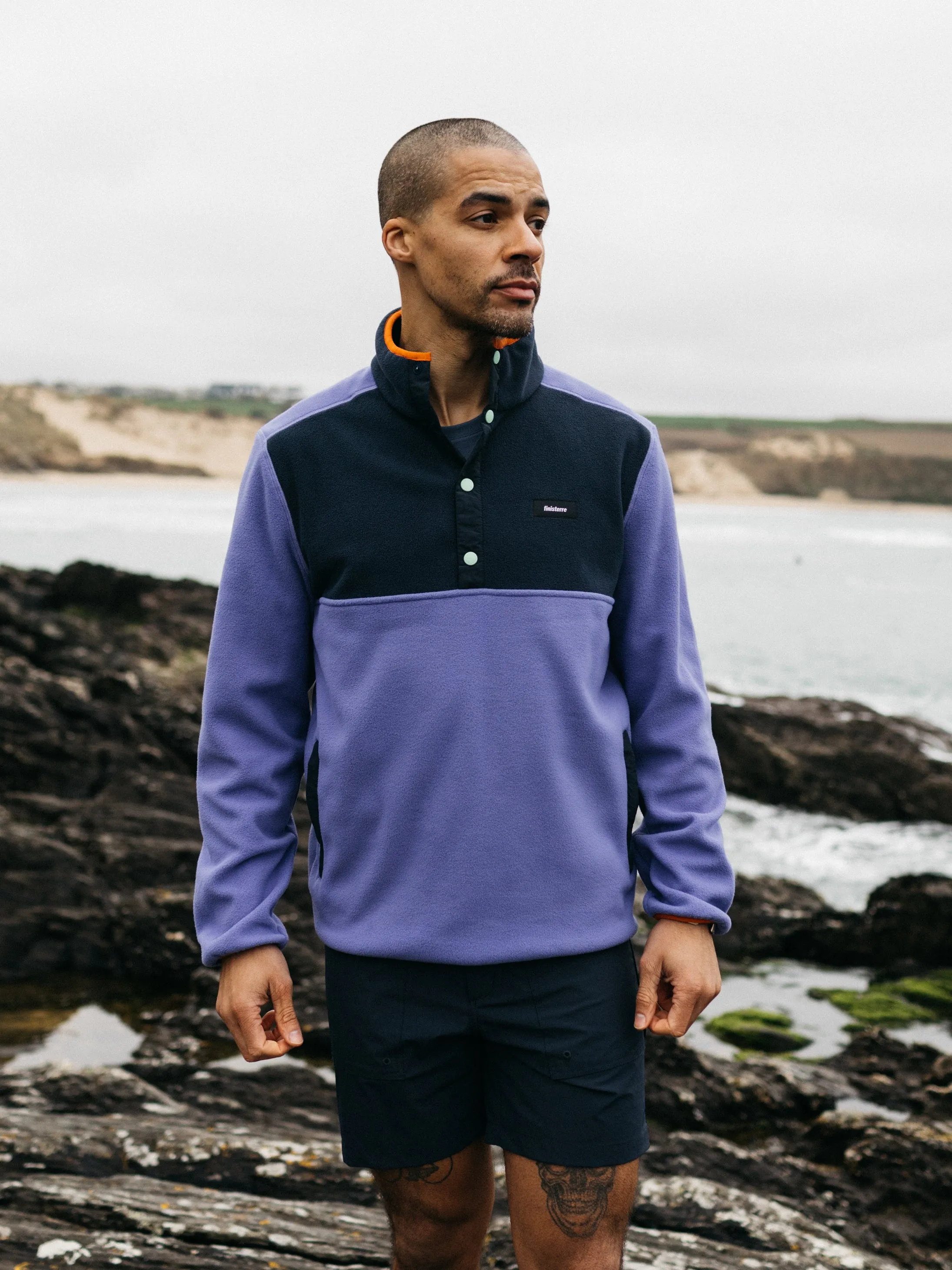 Men's Axiom 1/4 Snap Fleece sold by Finisterre product image thumbnail 2