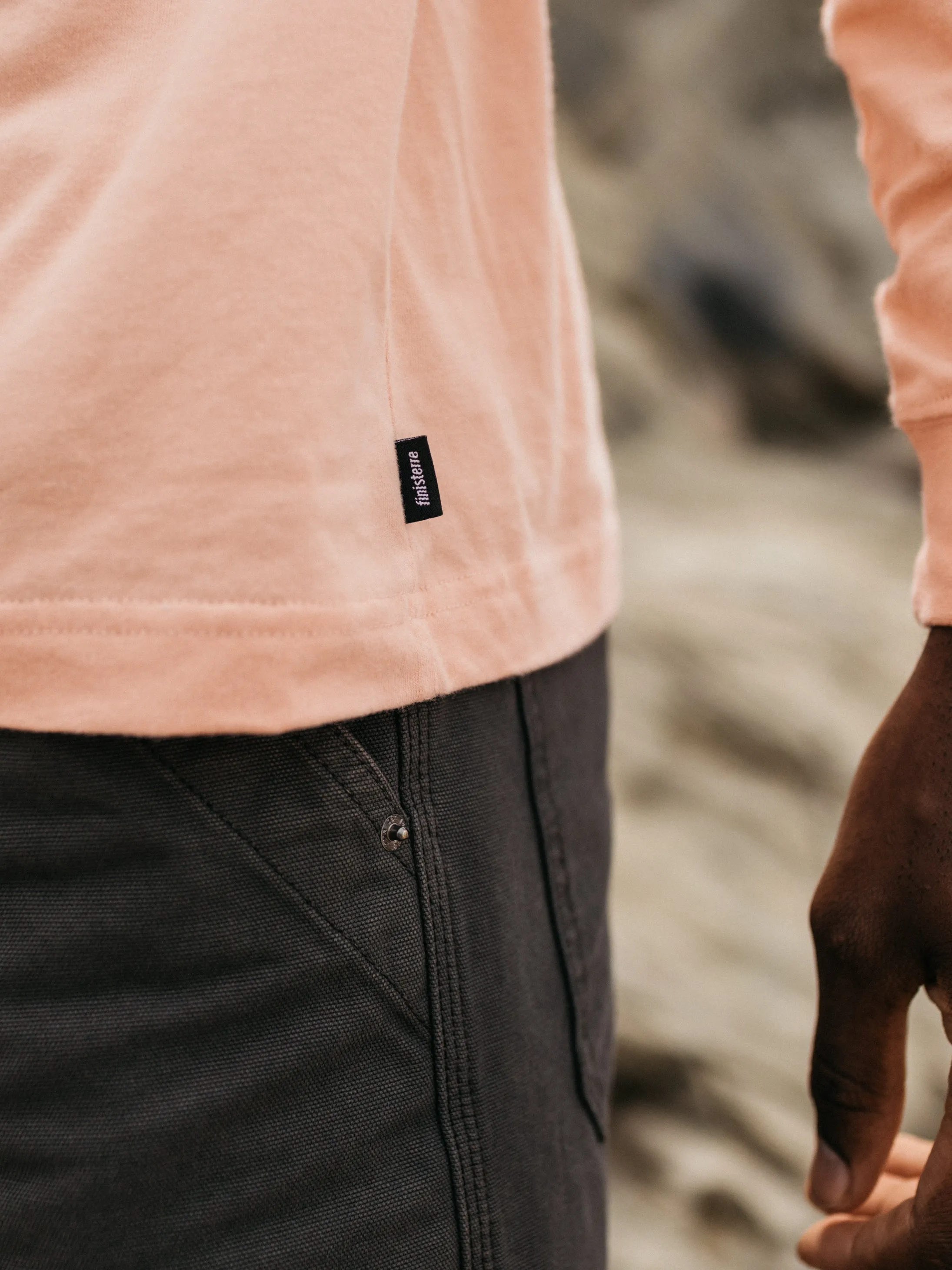 Men's Harlyn Logo Long Sleeve T-Shirt sold by Finisterre product image thumbnail 5