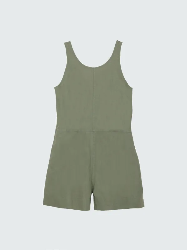 Women's Morva Hemp Playsuit sold by Finisterre