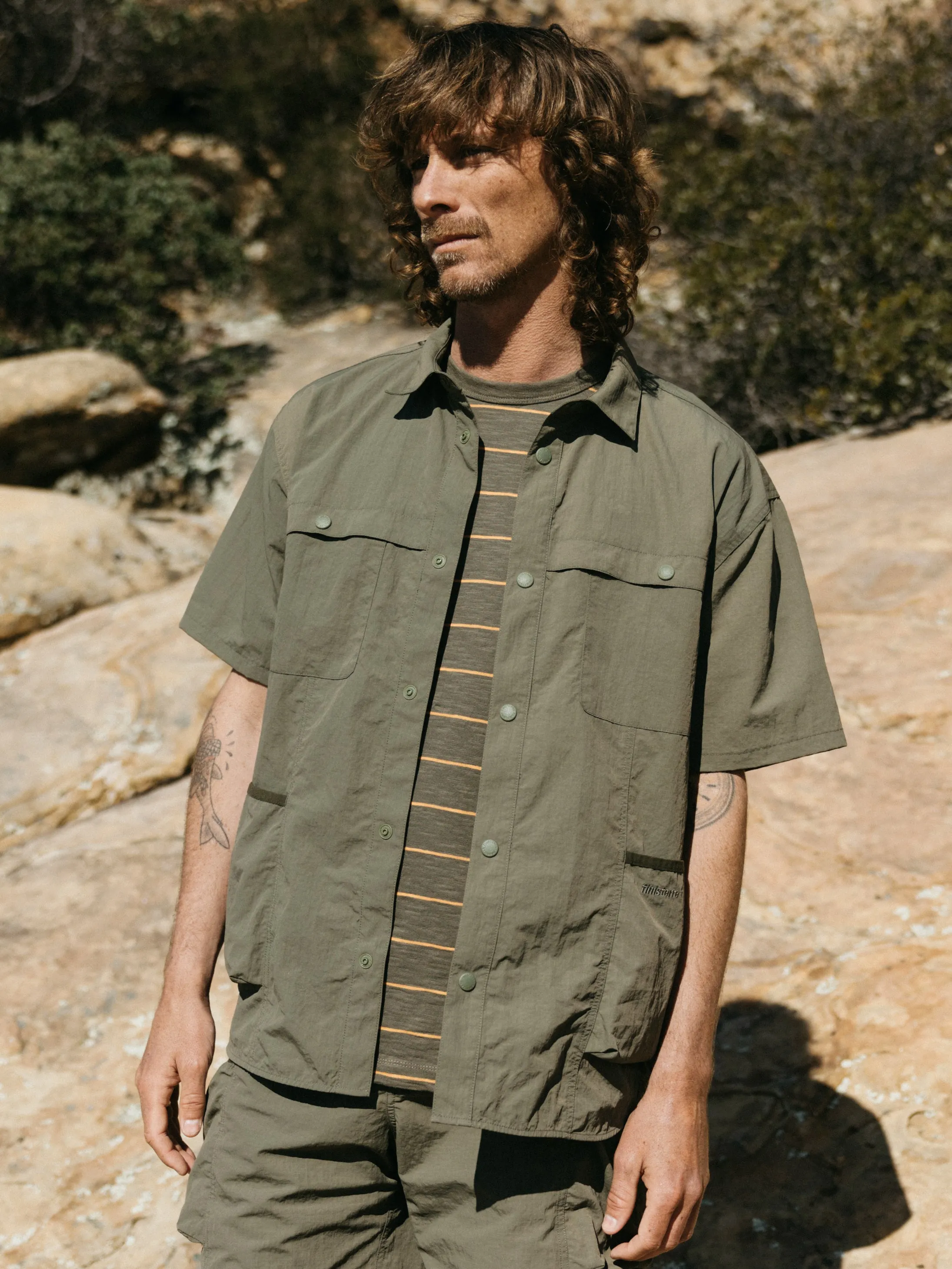 Men's Wander Short Sleeve Shirt sold by Finisterre product image thumbnail 2