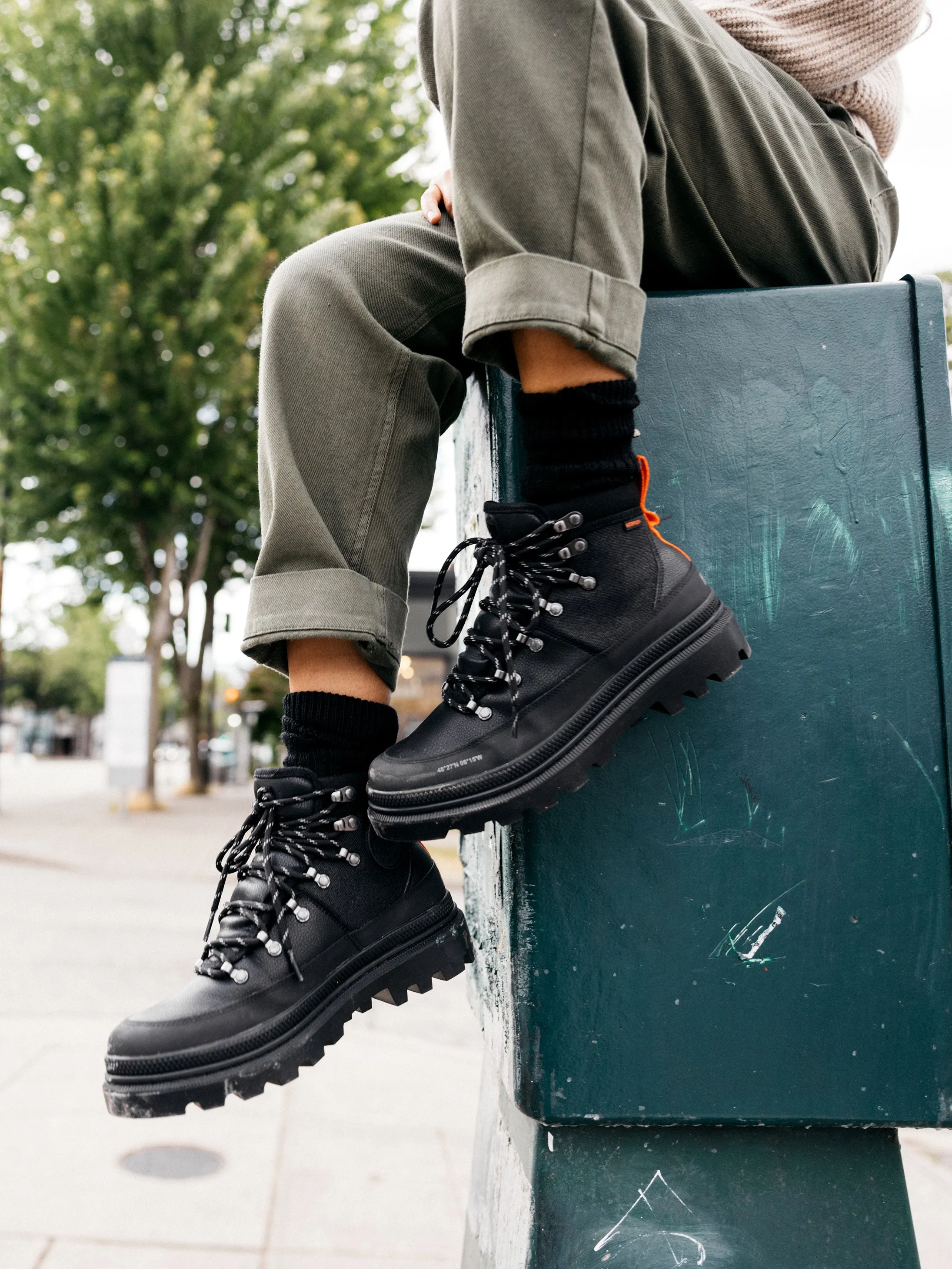 Palladium + Finisterre Pallatrooper Hiker WP+ sold by Finisterre product image thumbnail 2