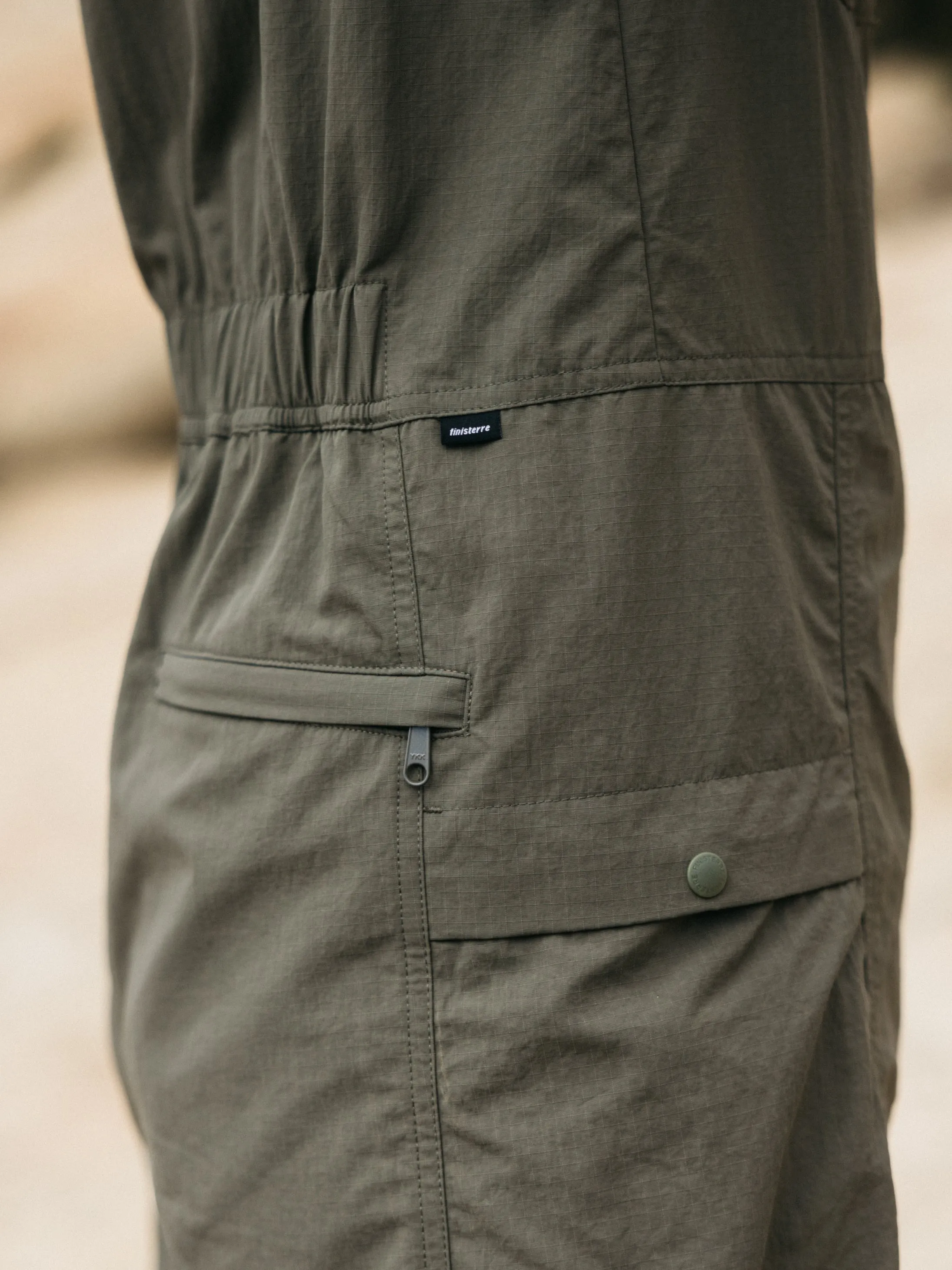 Women's Wander Short Sleeve Jumpsuit sold by Finisterre product image thumbnail 4
