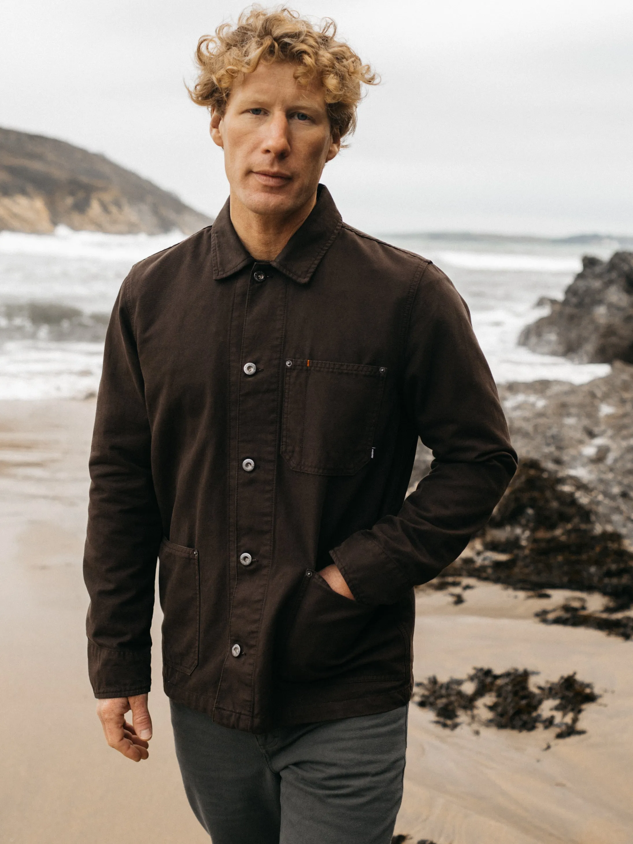 Men's Basset Chore Jacket sold by Finisterre product image thumbnail 2