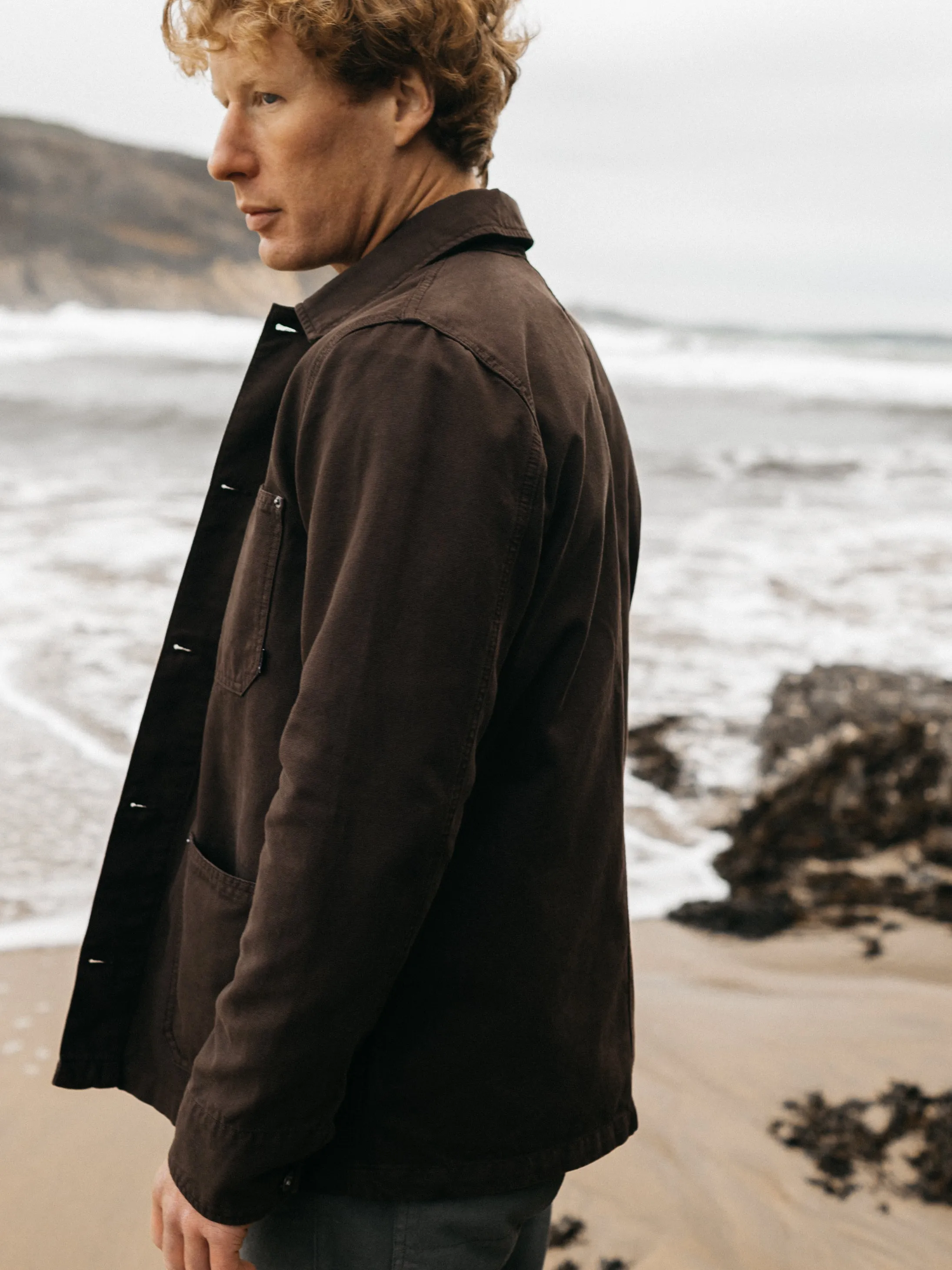 Men's Basset Chore Jacket sold by Finisterre product image thumbnail 3