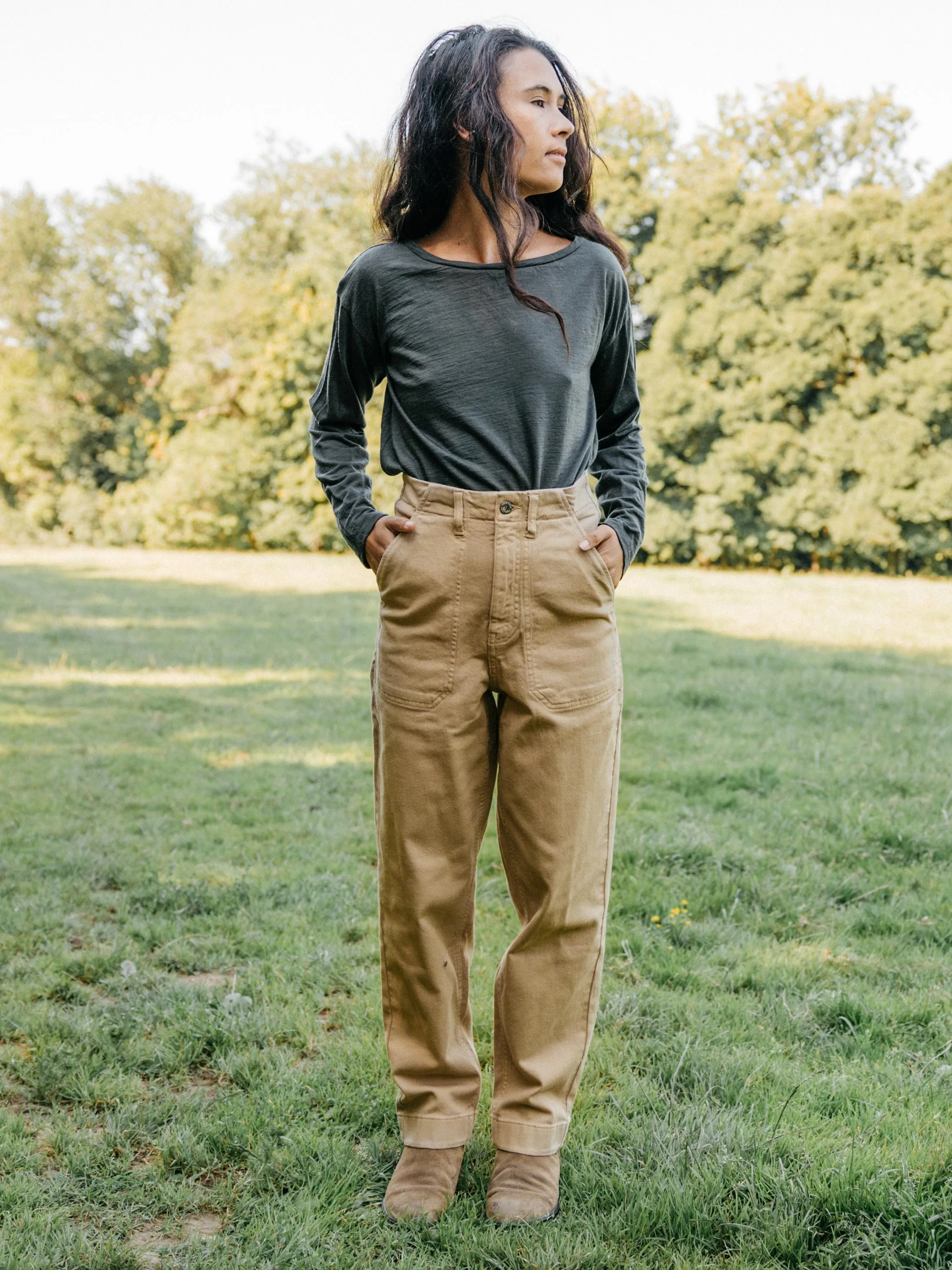 Women's Yarrel Canvas Pant sold by Finisterre product image thumbnail 2