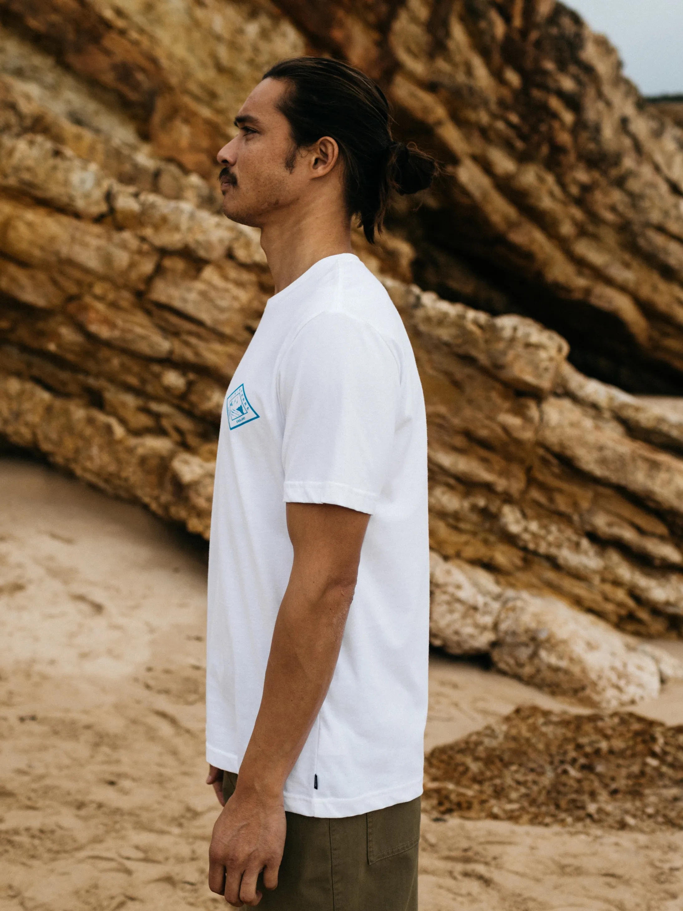 Men's Diamond Logo T-Shirt sold by Finisterre product image thumbnail 3