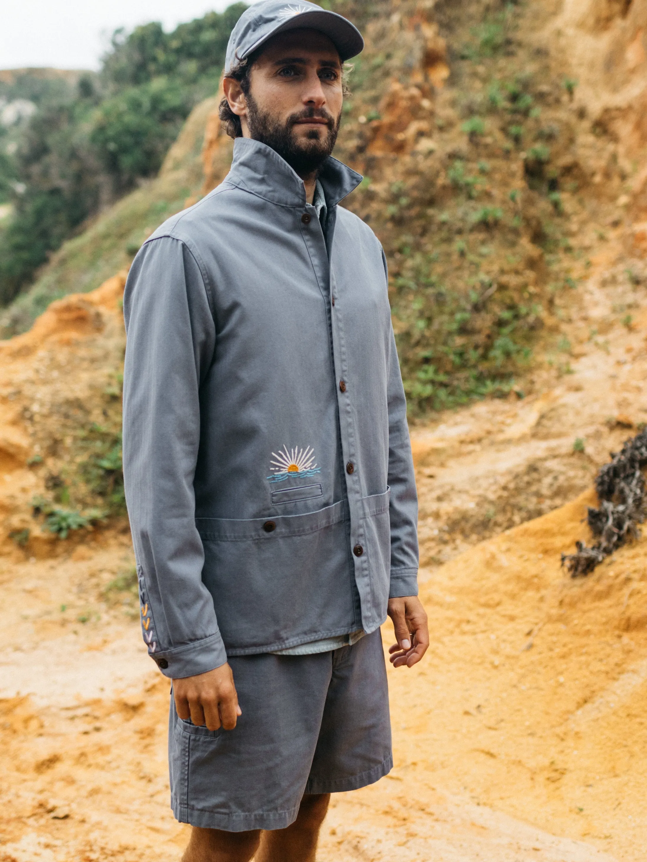 Men's Josh Vyvyan x Finisterre Tonkin Work Shirt sold by Finisterre product image thumbnail 3