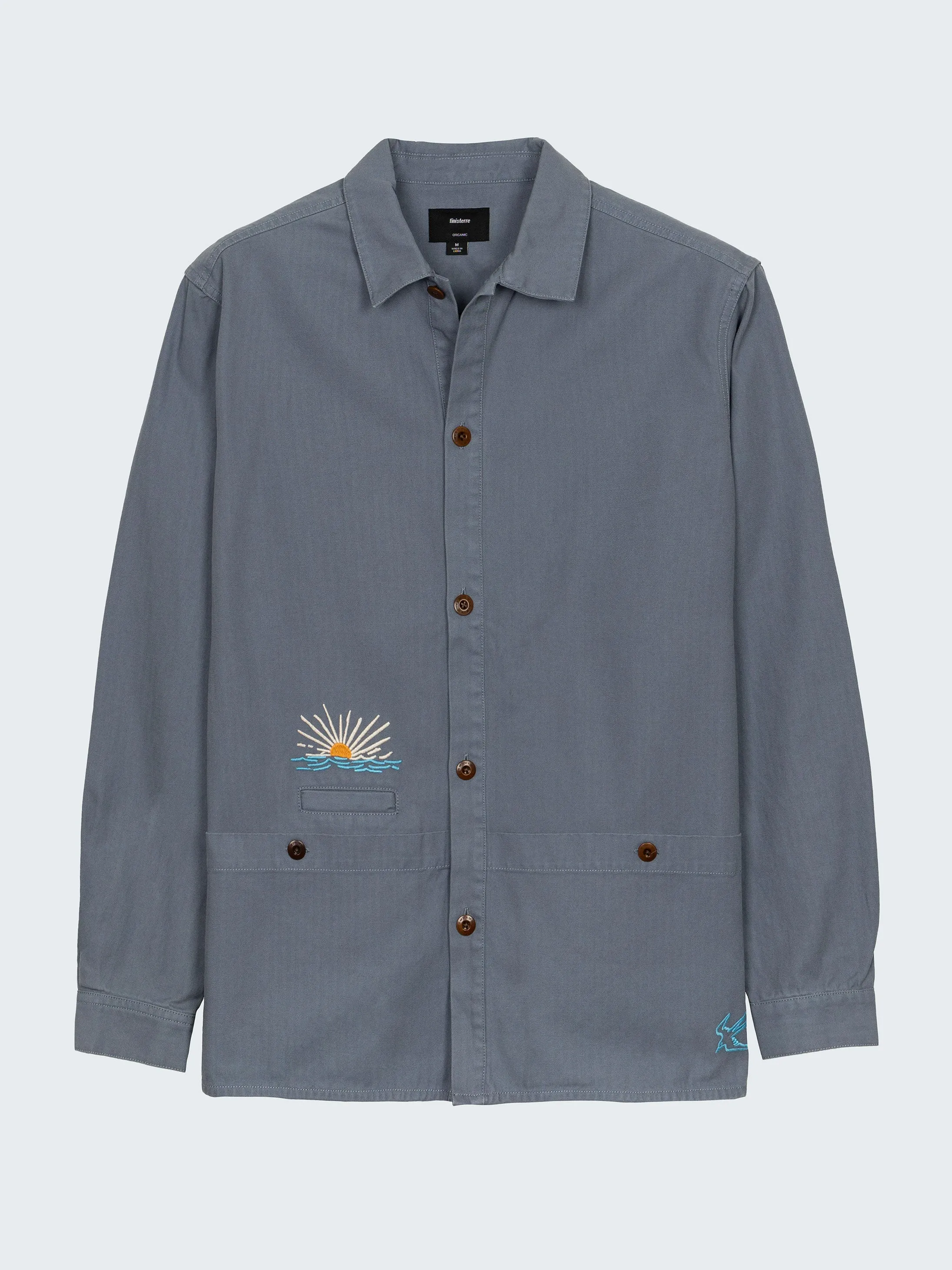 Men's Josh Vyvyan x Finisterre Tonkin Work Shirt sold by Finisterre