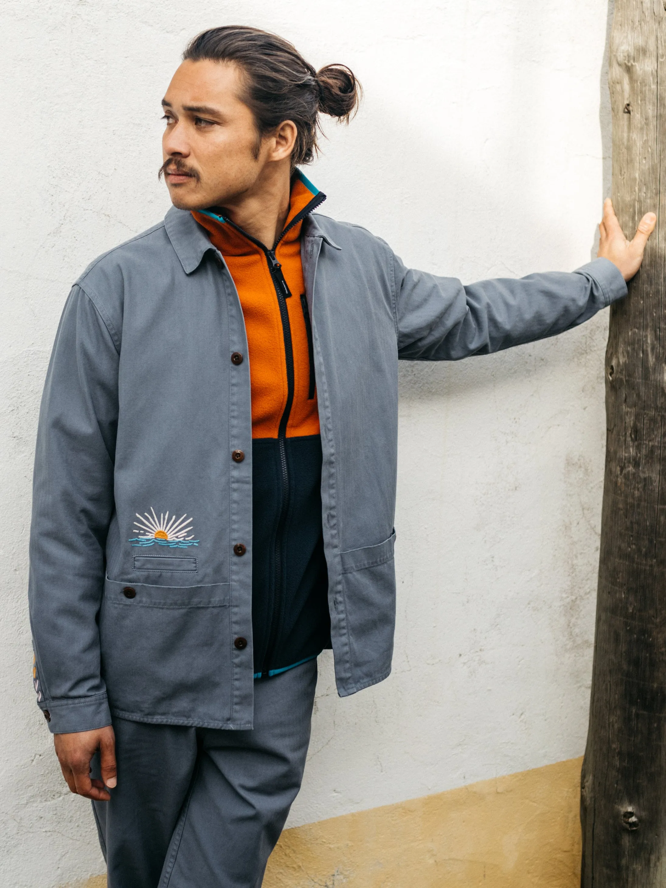 Men's Josh Vyvyan x Finisterre Tonkin Work Shirt sold by Finisterre product image thumbnail 2