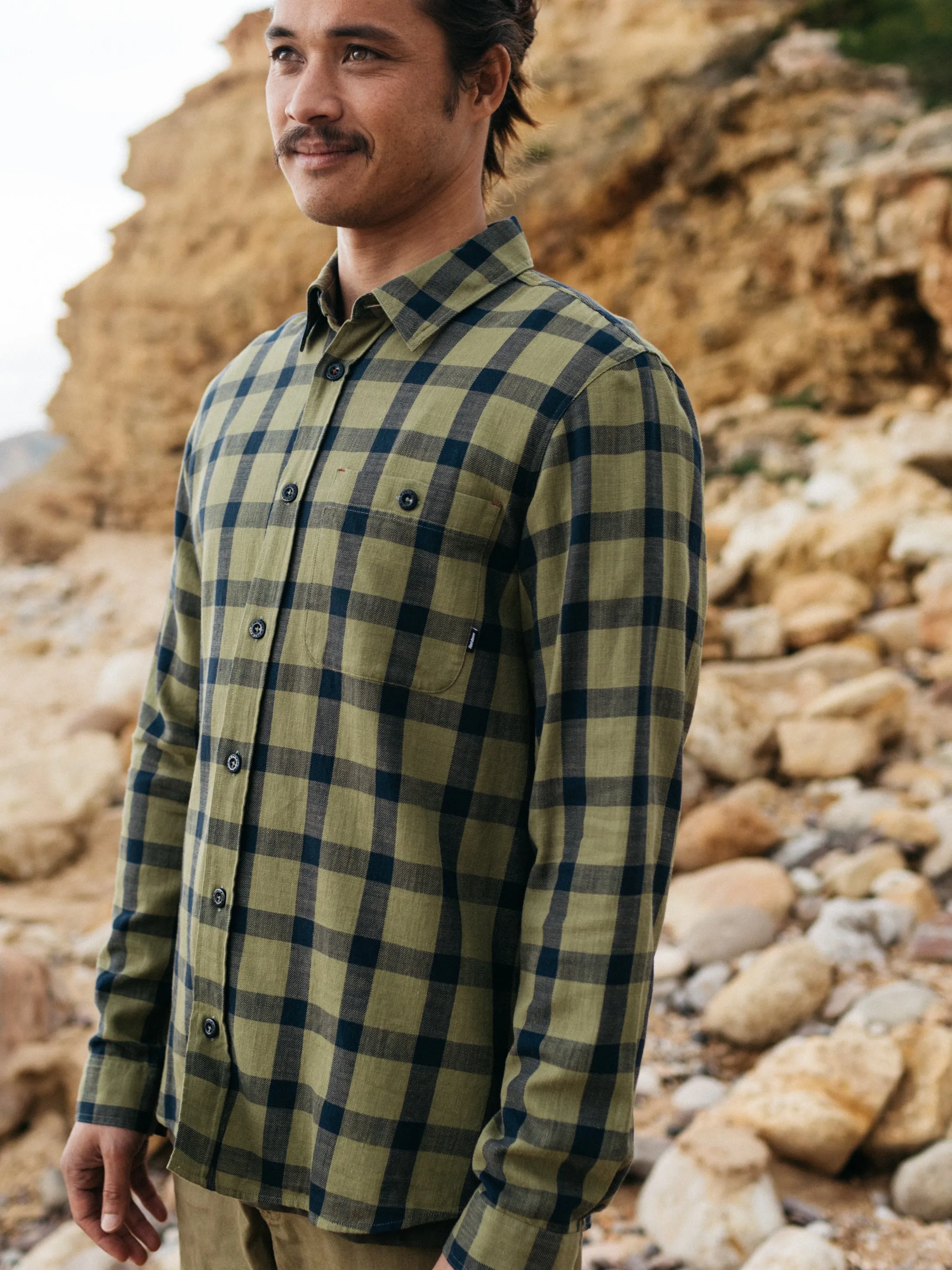 Men's Cardew Check Shirt sold by Finisterre product image thumbnail 3