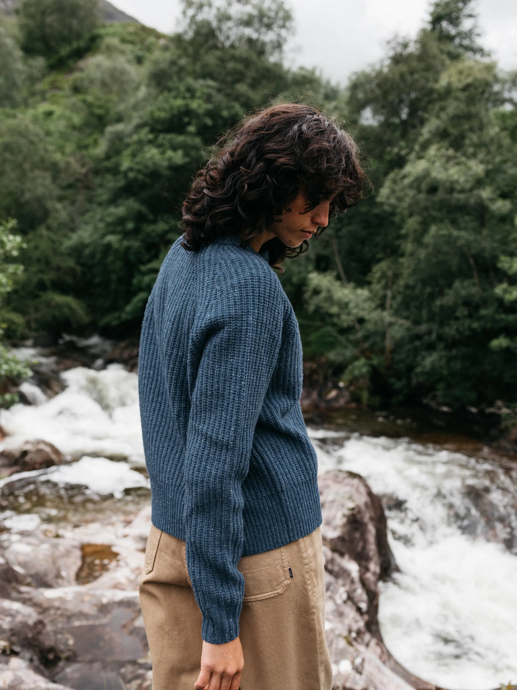 Women's Mora Crew Neck Cardigan sold by Finisterre product image thumbnail 3