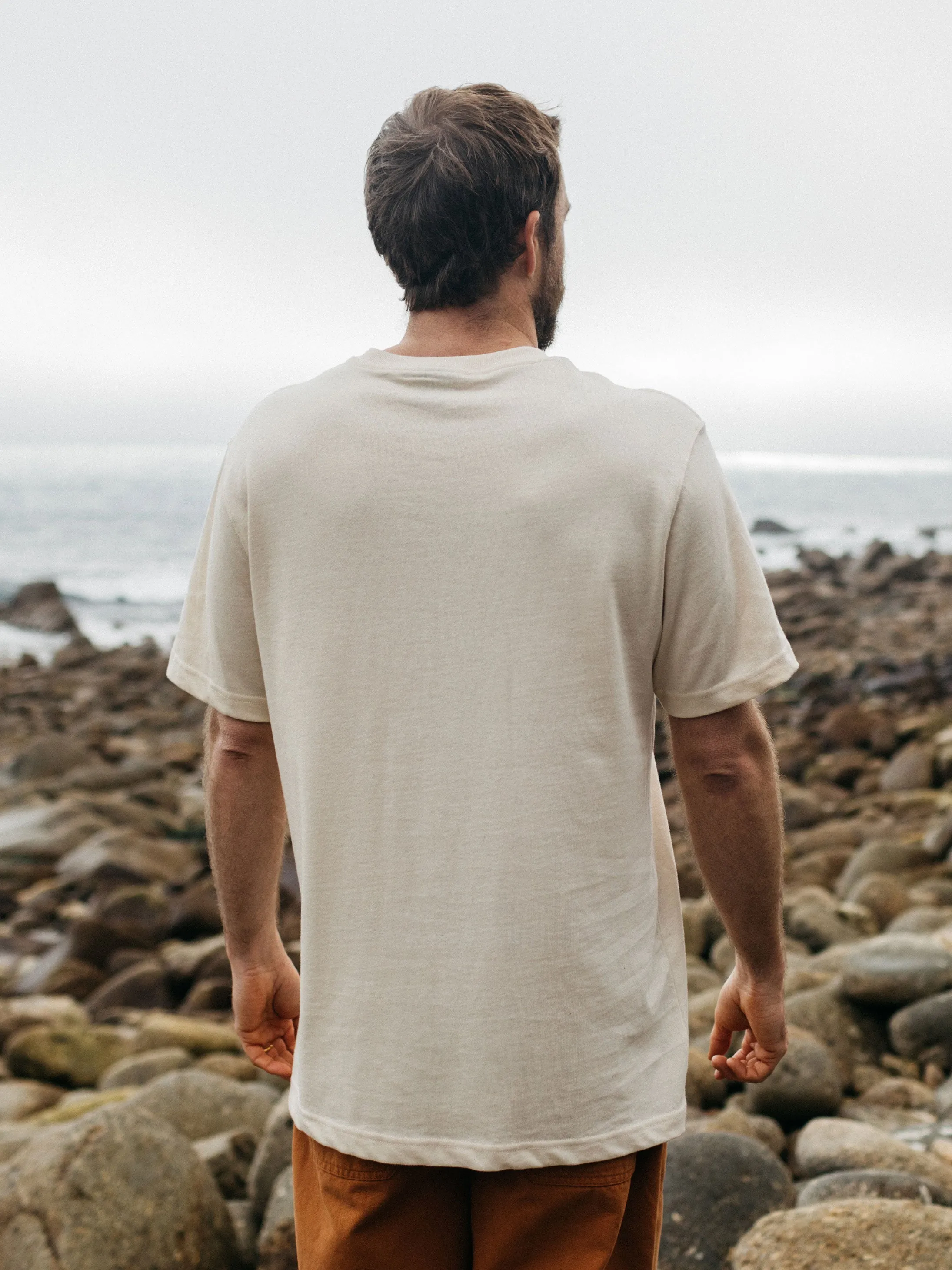 Men's Josh Vyvyan x Finisterre Sunset Pocket T-Shirt sold by Finisterre product image thumbnail 5