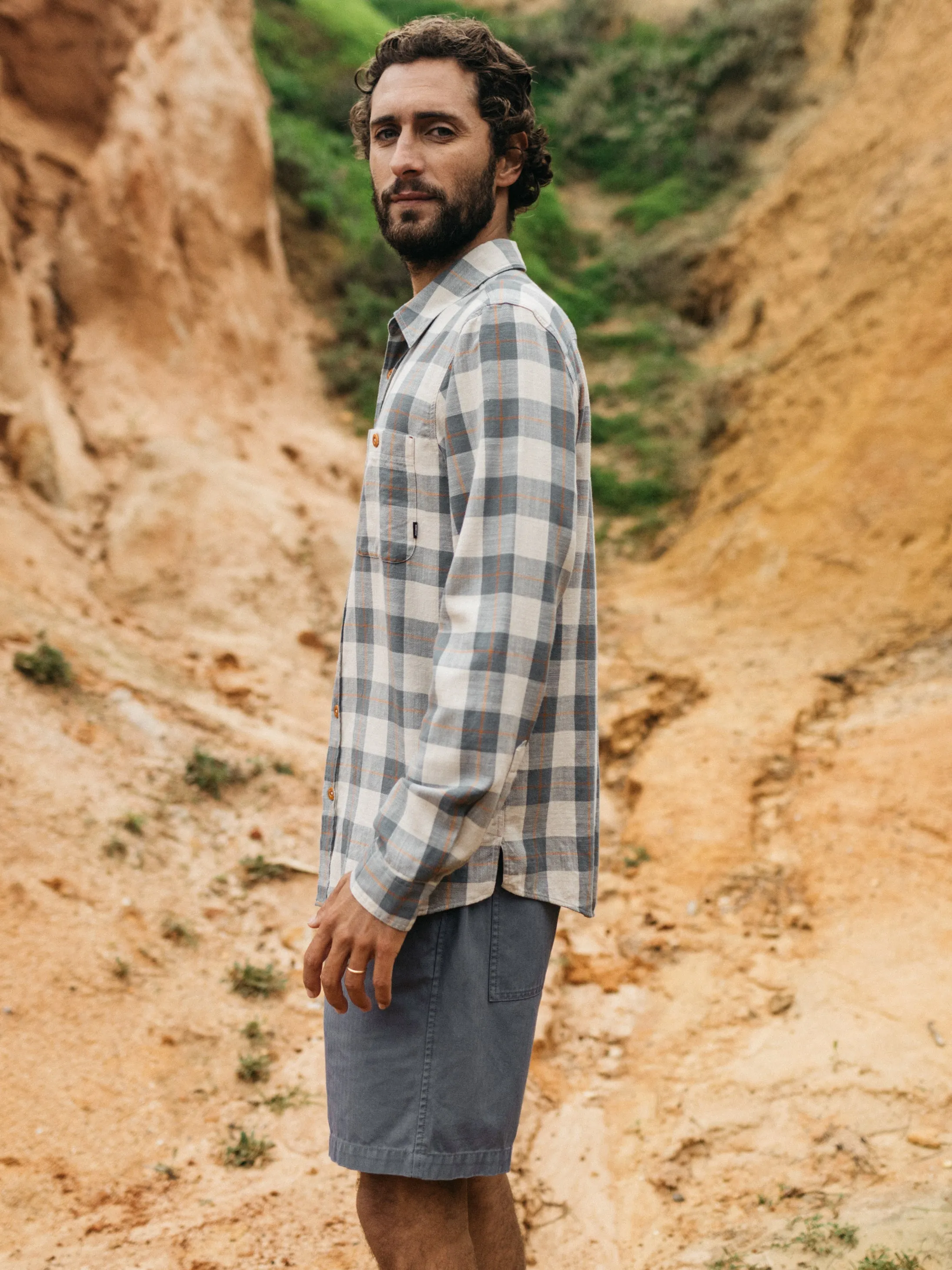 Men's Cardew Check Shirt sold by Finisterre product image thumbnail 2