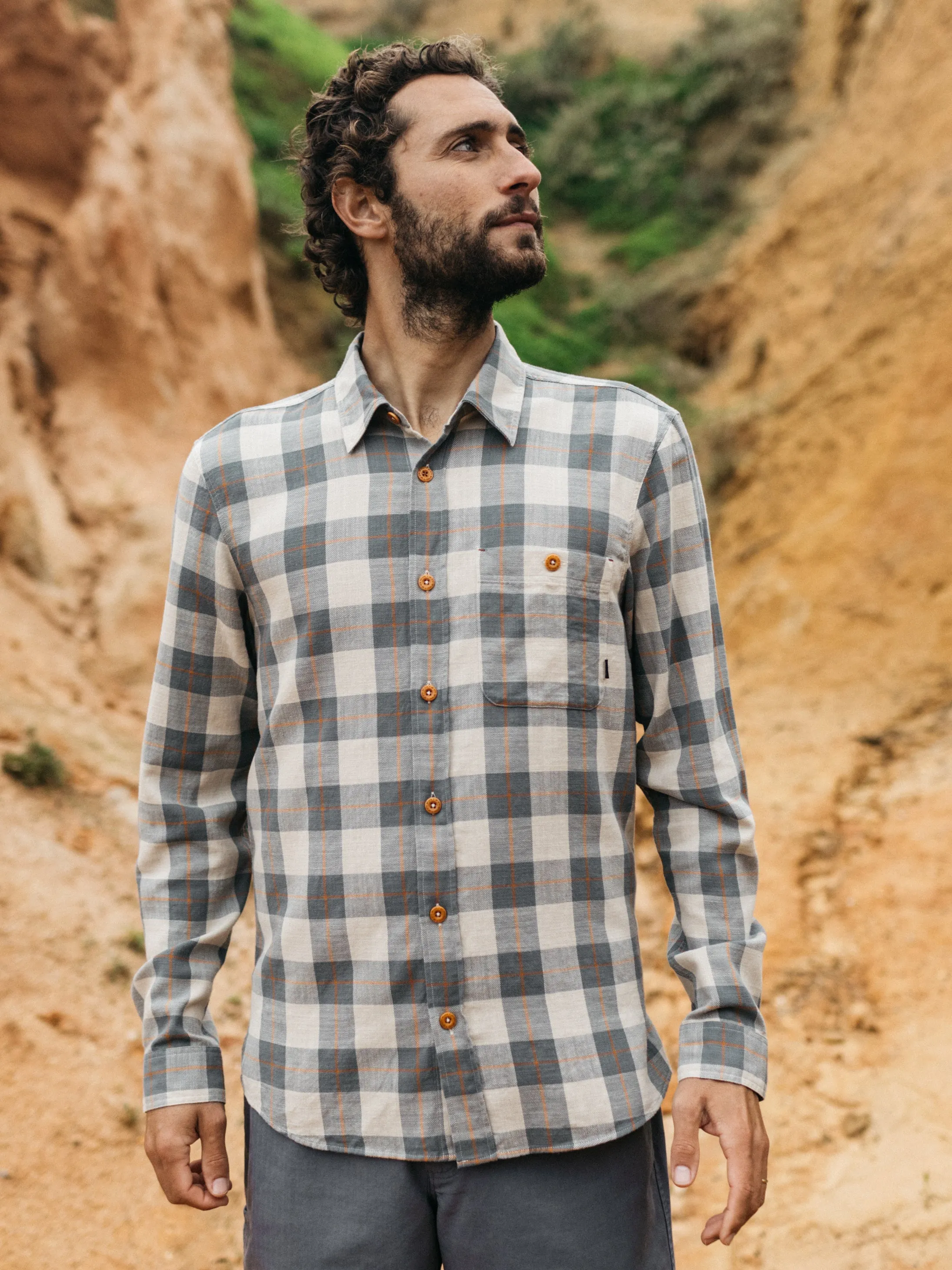 Men's Cardew Check Shirt sold by Finisterre product image thumbnail 4