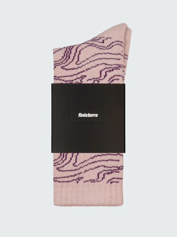 High Tide Pattern Sock sold by Finisterre