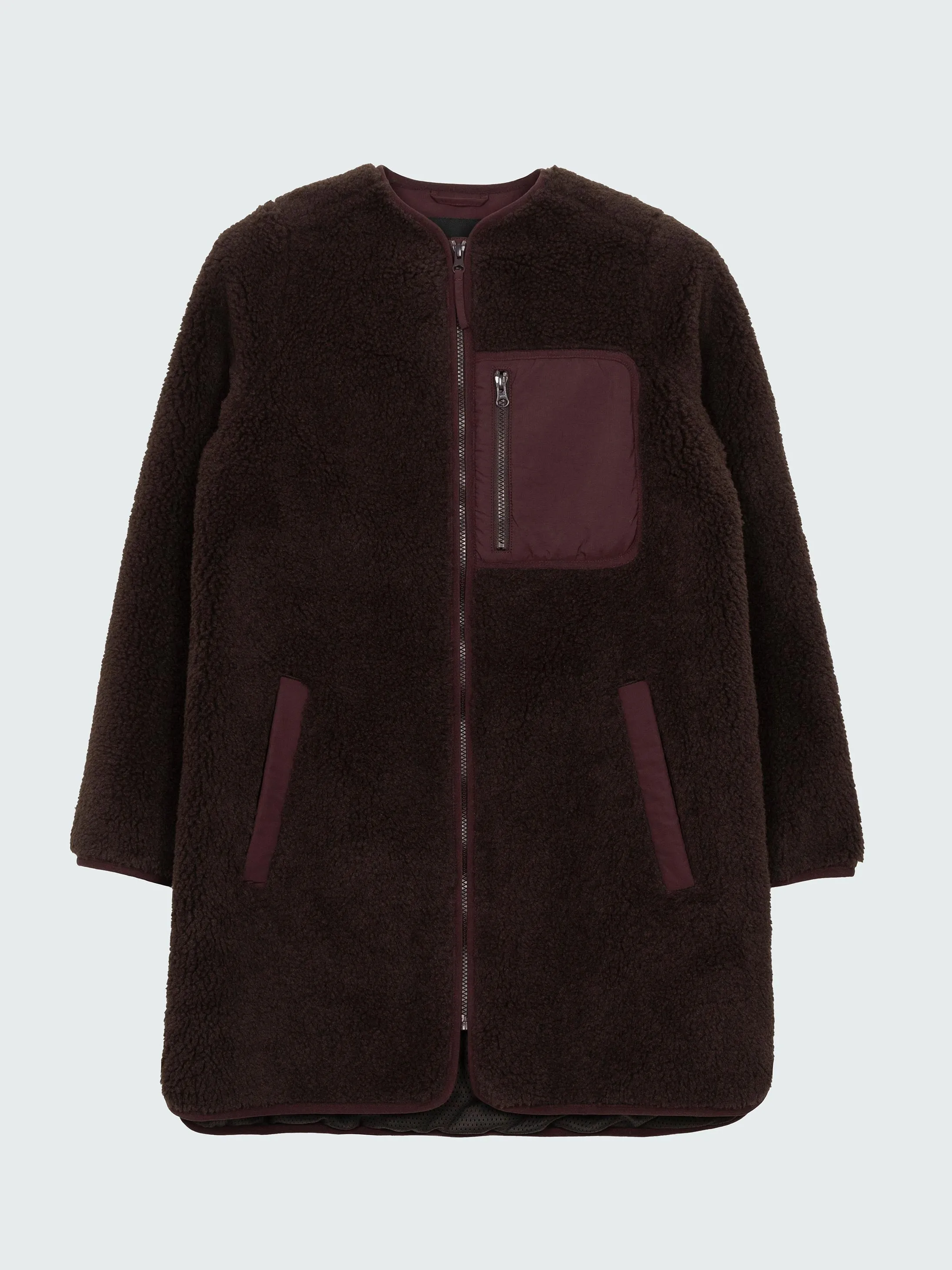 Women's Orsik Fleece Longline Jacket sold by Finisterre