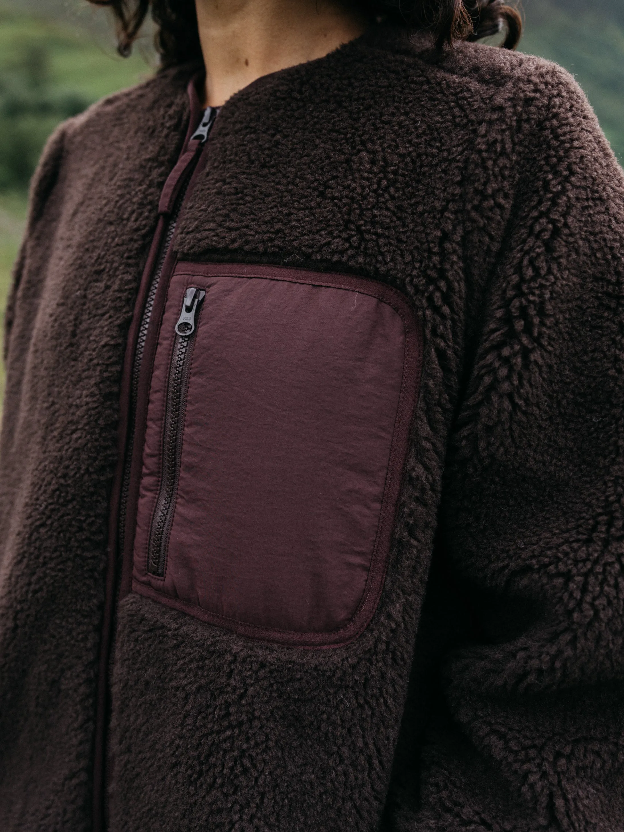 Women's Orsik Fleece Longline Jacket sold by Finisterre product image thumbnail 5