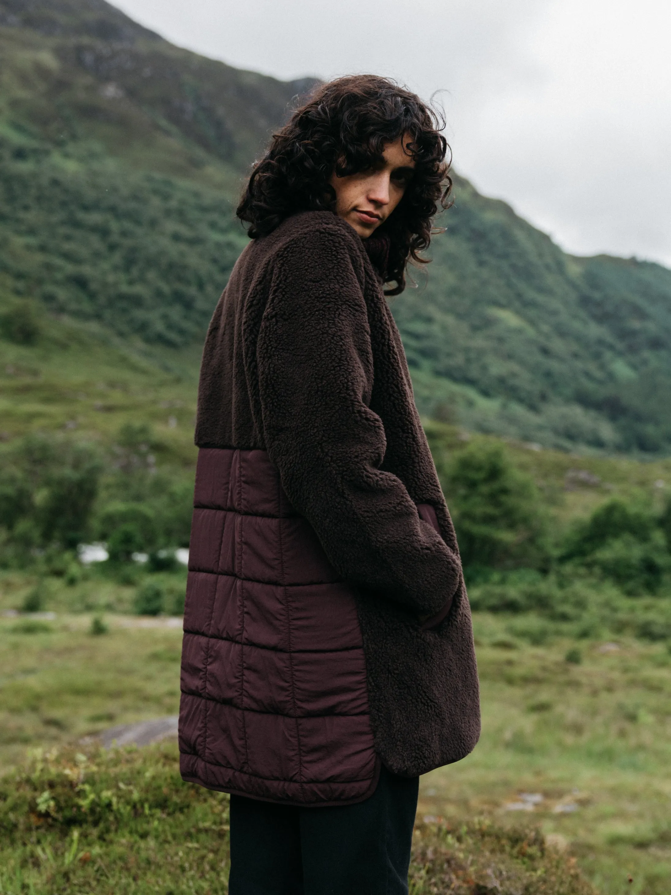 Women's Orsik Fleece Longline Jacket sold by Finisterre product image thumbnail 3