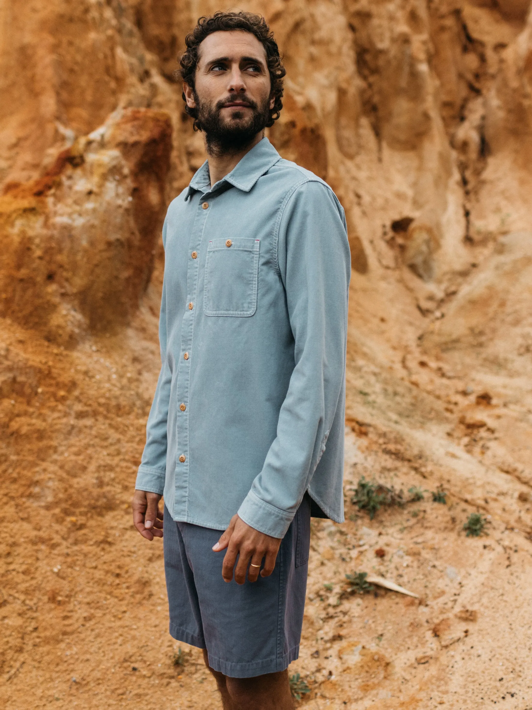 Men's Jetty Cord Shirt sold by Finisterre product image thumbnail 2