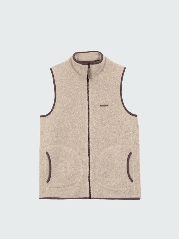 Women's Hegen Wool Fleece Vest sold by Finisterre