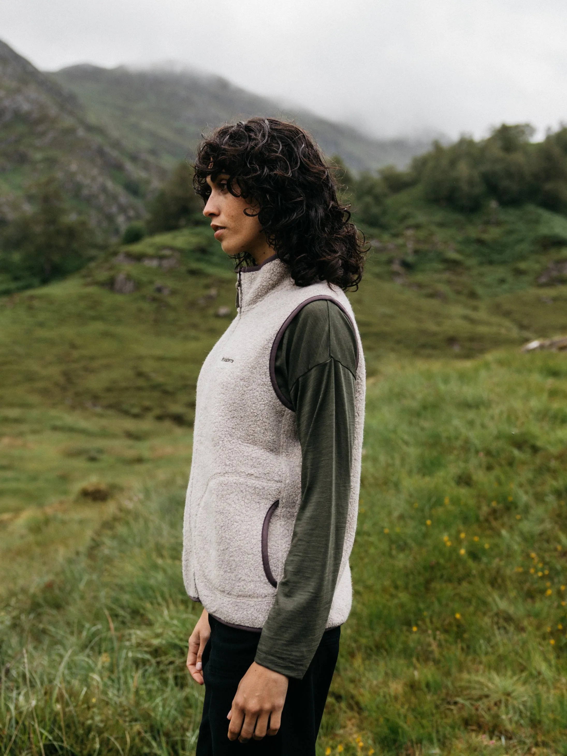 Women's Hegen Wool Fleece Vest sold by Finisterre product image thumbnail 4