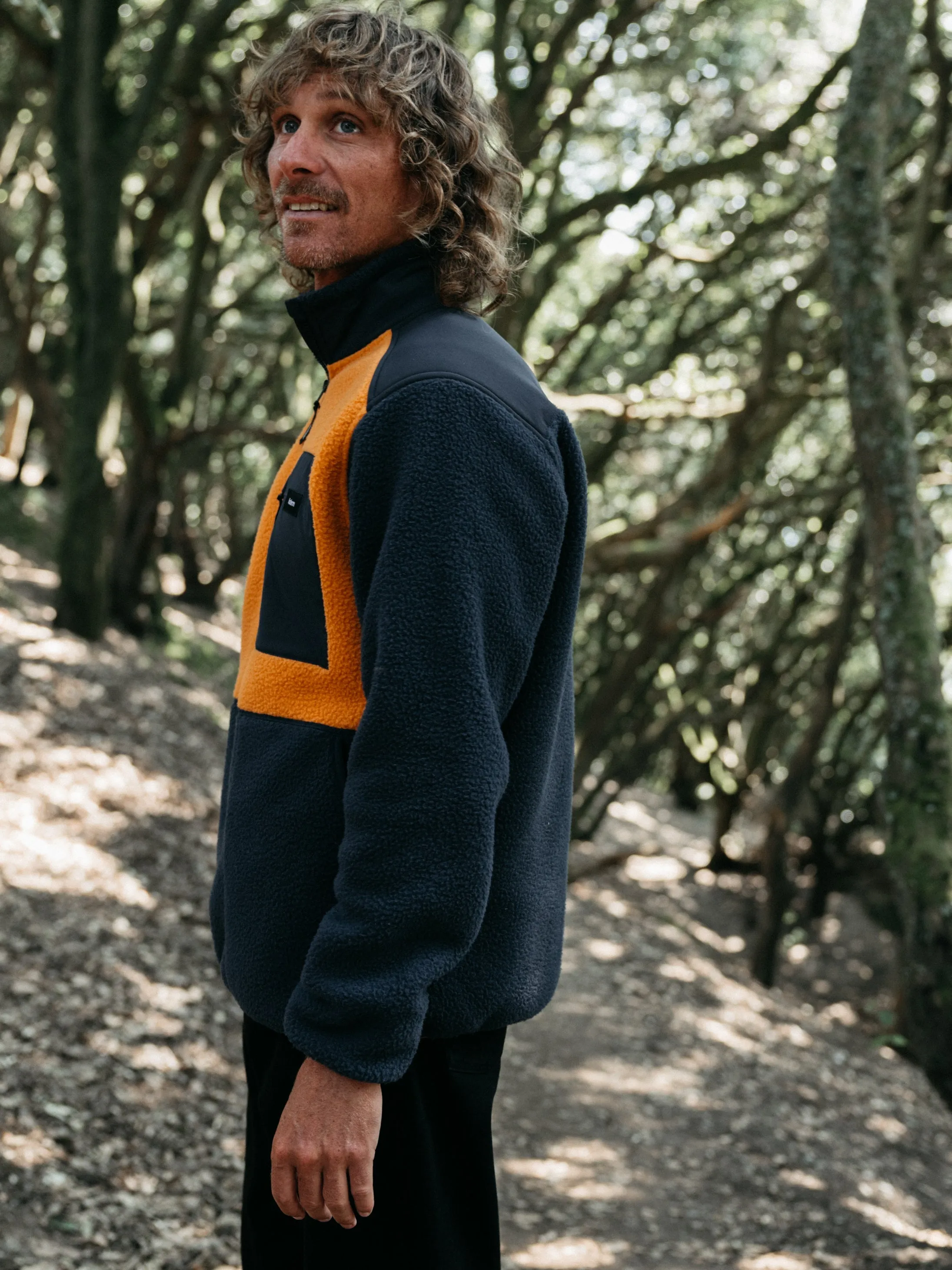Men's Bolster 1/4 Zip Fleece sold by Finisterre product image thumbnail 3