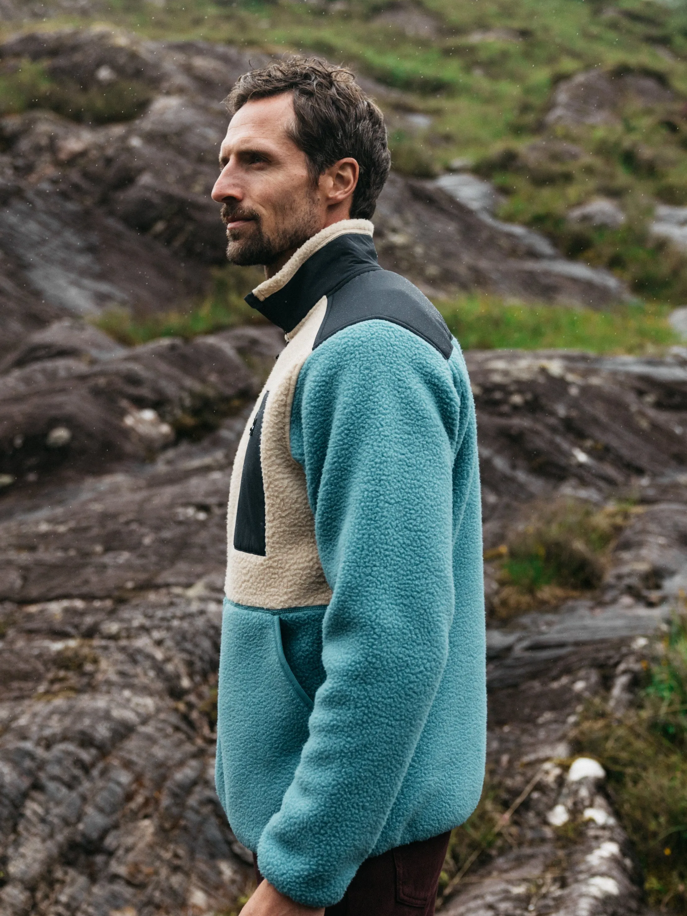 Men's Bolster 1/4 Zip Fleece sold by Finisterre product image thumbnail 4