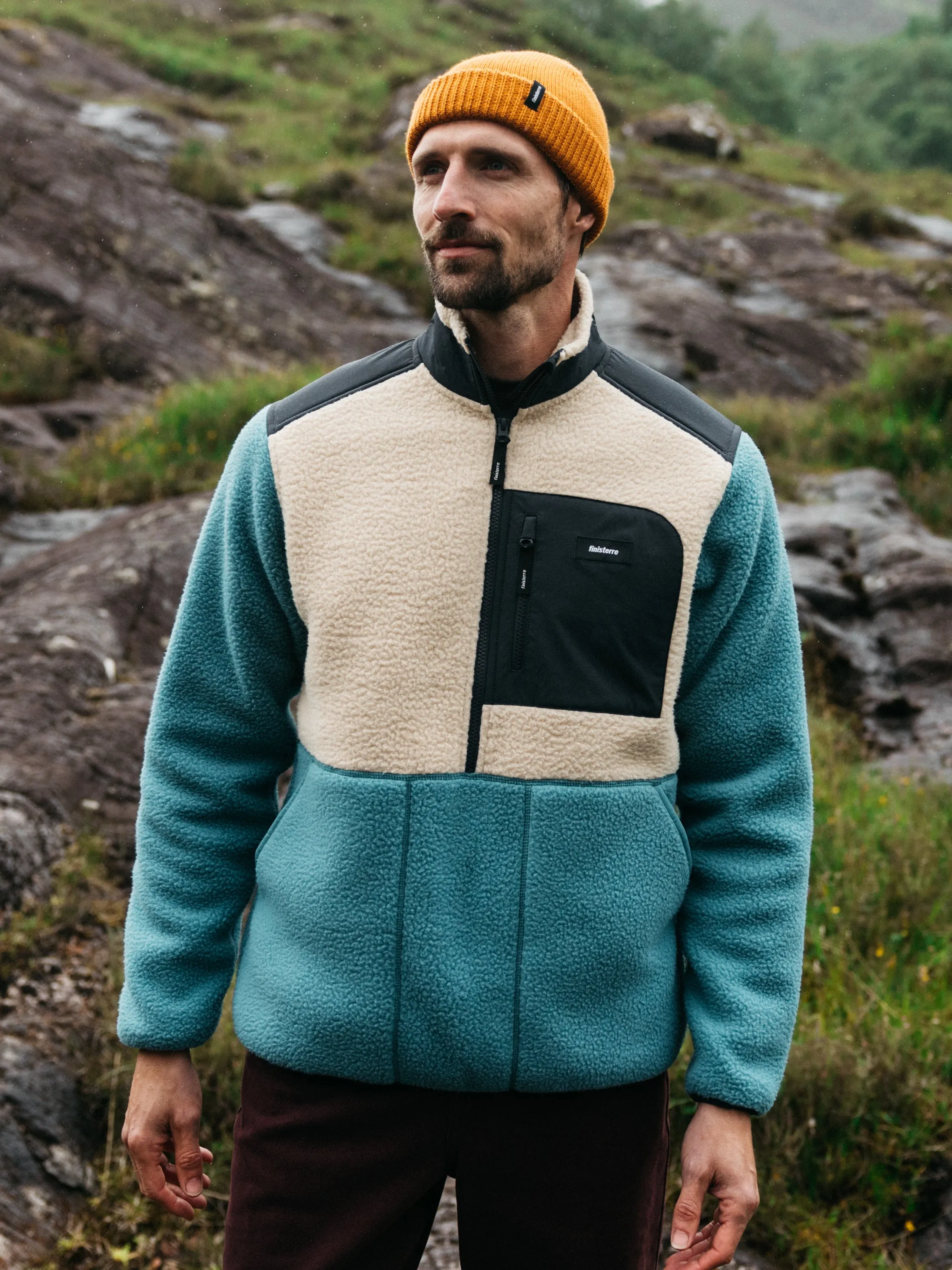 Men's Bolster 1/4 Zip Fleece sold by Finisterre product image thumbnail 2