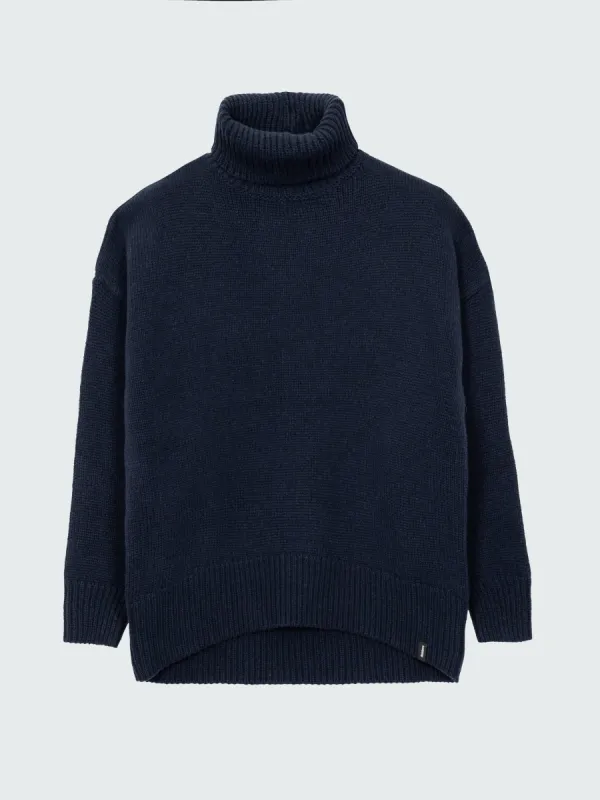 Women's Eyre Roll Neck Knit Sweater sold by Finisterre