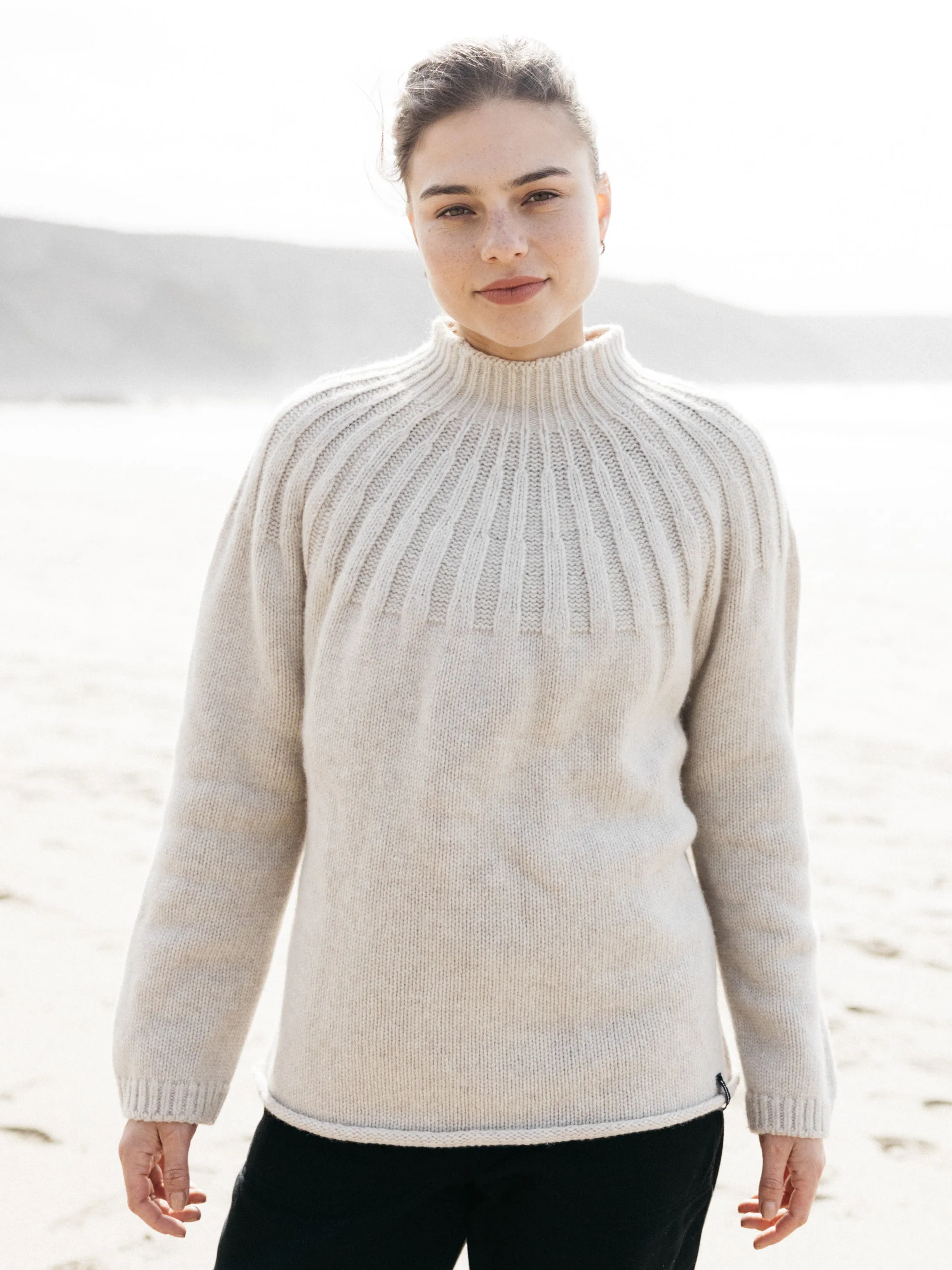 Women's Stornoway Cable Yoke Sweater sold by Finisterre product image thumbnail 2