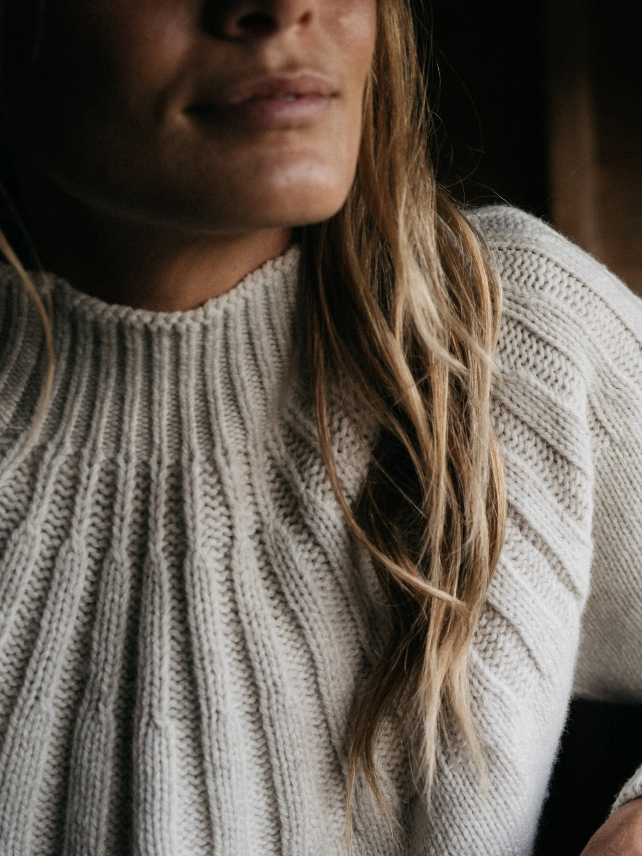 Women's Stornoway Cable Yoke Sweater sold by Finisterre product image thumbnail 4
