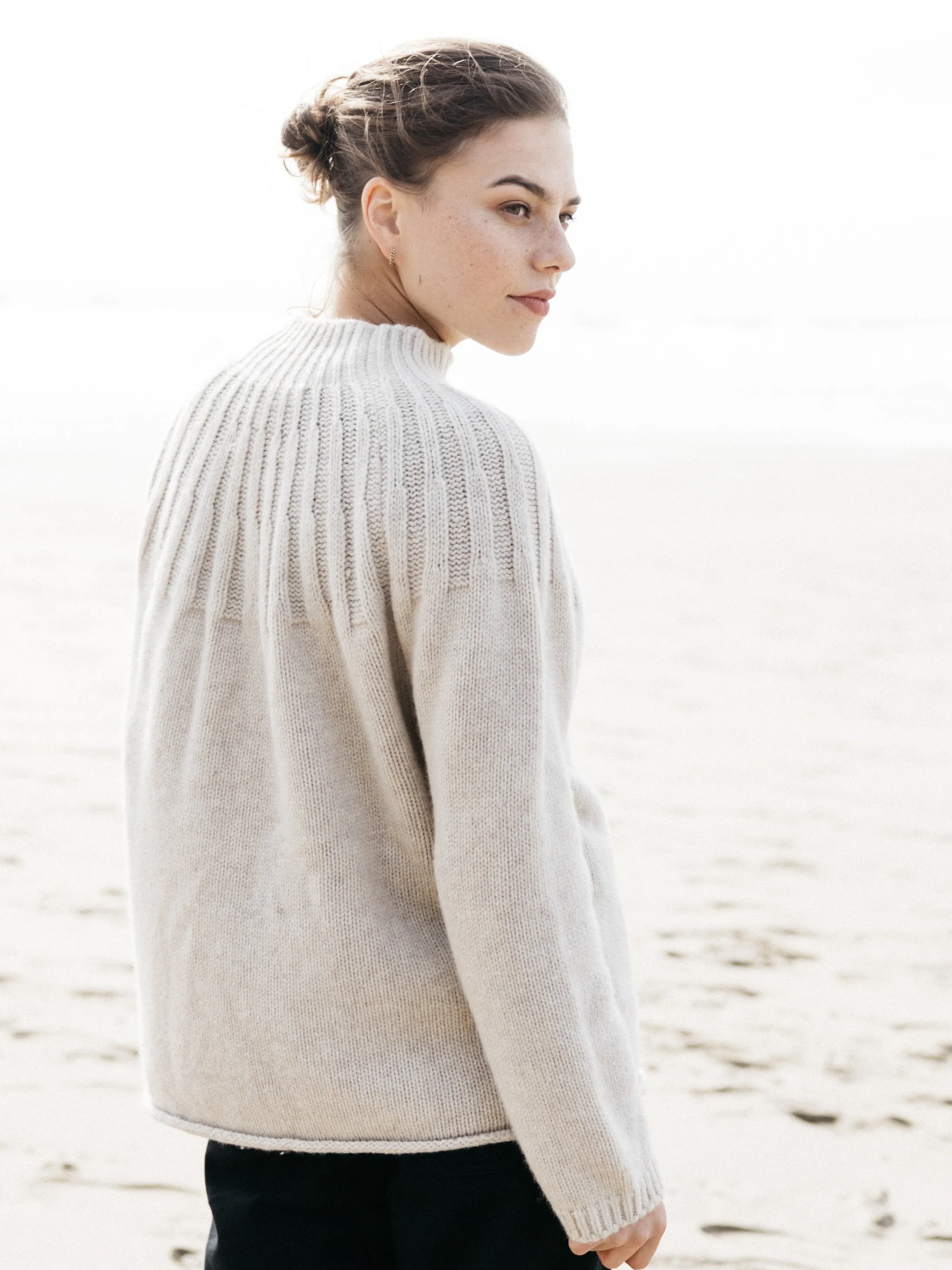 Women's Stornoway Cable Yoke Sweater sold by Finisterre product image thumbnail 3