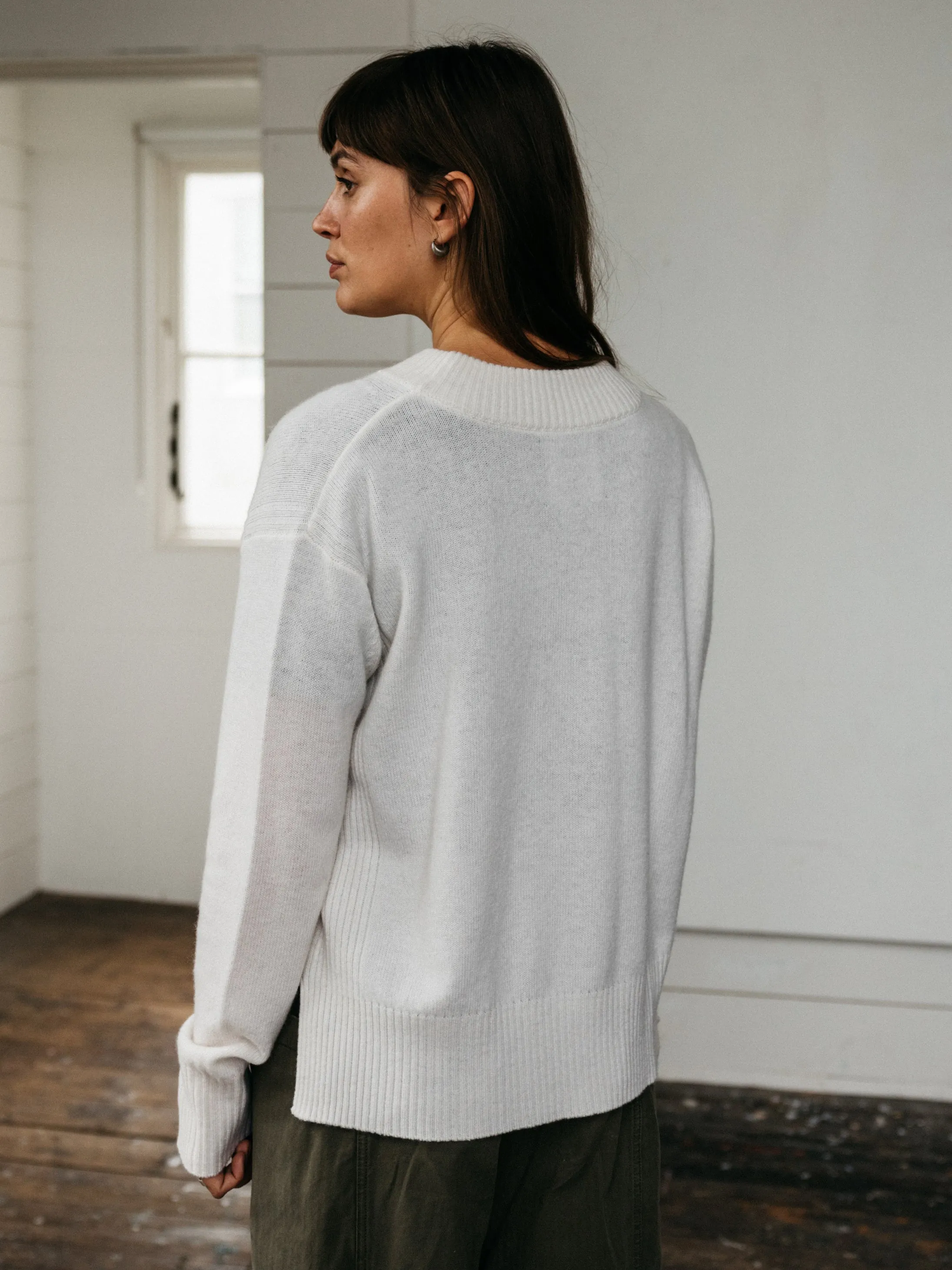 Women's Cavan Ribbed Knit Sweater sold by Finisterre product image thumbnail 3