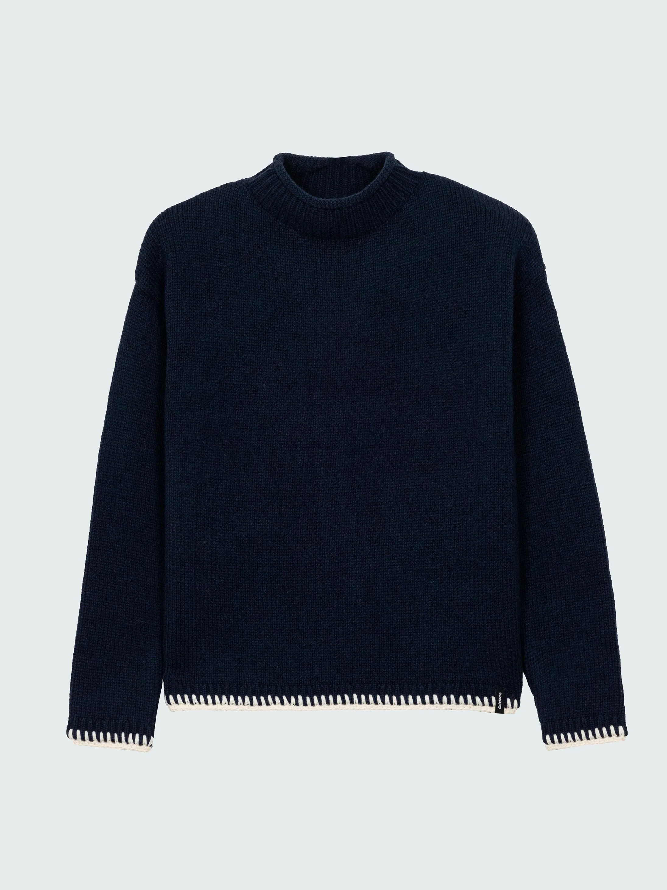 Women's Blanket Stitch Taran Sweater sold by Finisterre
